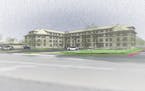 Aeon presented a preliminary design of a proposed affordable housing development to community members Monday night. The project is still in its early 