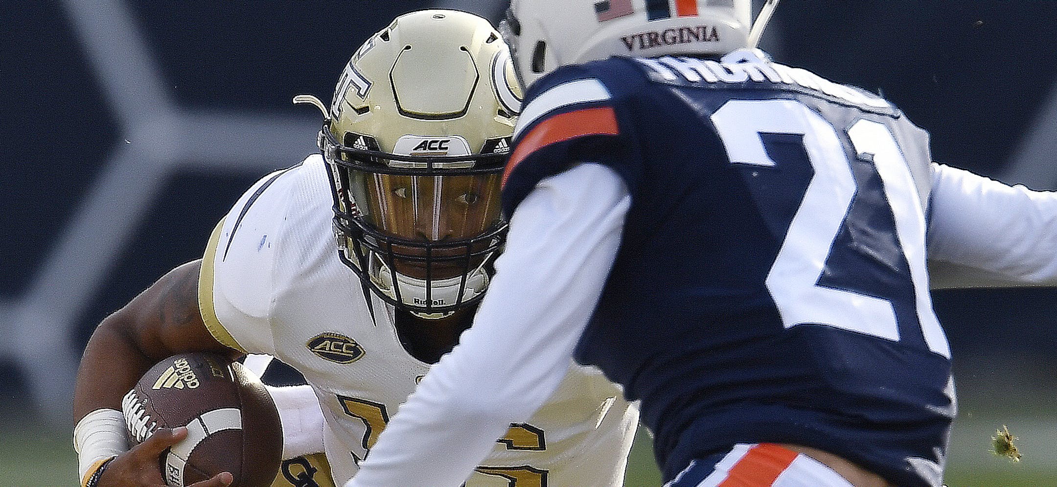 Georgia Tech quarterback TaQuon Marshall