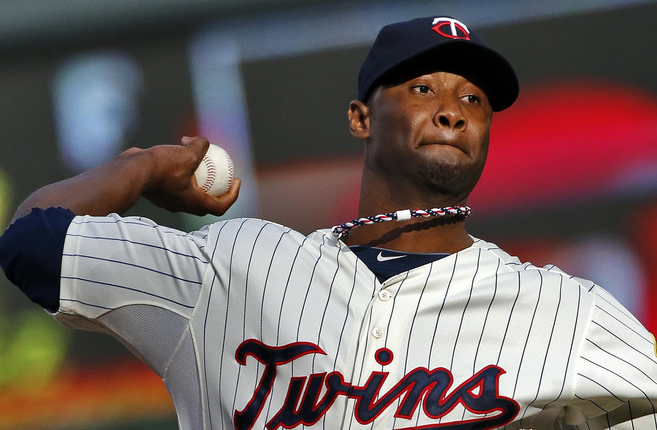 Twins starting and winning pitcher Samuel Deduno. ] Minnesota Twins vs. Seattle Mariners. Twins won 4-3. (MARLIN LEVISON/STARTRIBUNE(mlevison@startribune.com)