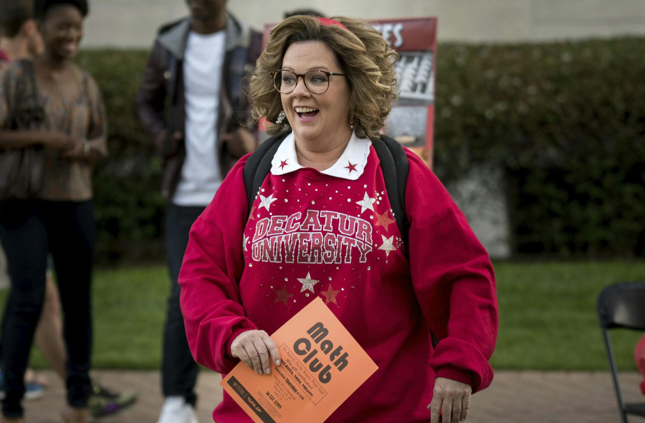 This image released by Warner Bros. Pictures shows Melissa McCarthy in a scene from the comedy "Life of the Party," in theaters on May 11. (Hopper Stone/Warner Bros. Pictures via AP)