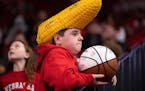 Cooper Huck, 12, of Raymond, Neb., was just one of thousands of fans adding to the intimidating atmosphere at Pinnacle Bank Arena when the Gophers pla