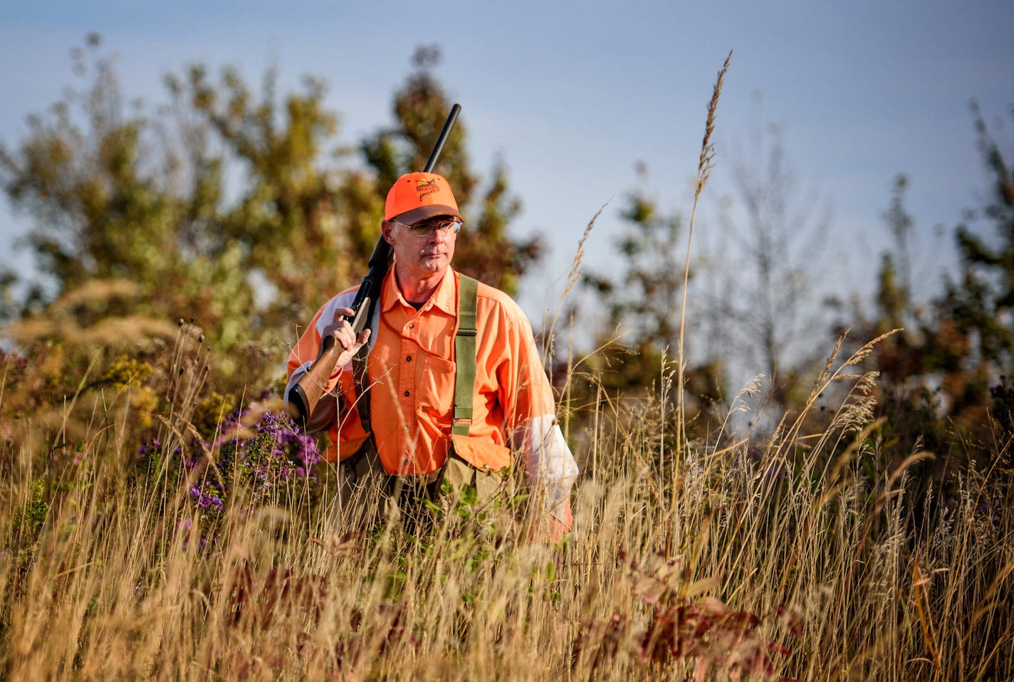 DNR Commissioner Tom Landwehr looked for pheasants near Mankato. ] GLEN STUBBE * gstubbe@startribune.com Friday, October 10, 2015 Profile of DNR Commissioner Tom Landwehr, who has one of the most difficult jobs in state government as head of the Dept. of Natural Resources. His hands are in some of the messy political issues of the day, including water pollution, mining, fishing and hunting. We'll hang out with him as he hunts at Governor's pheasant opener, Mankato.