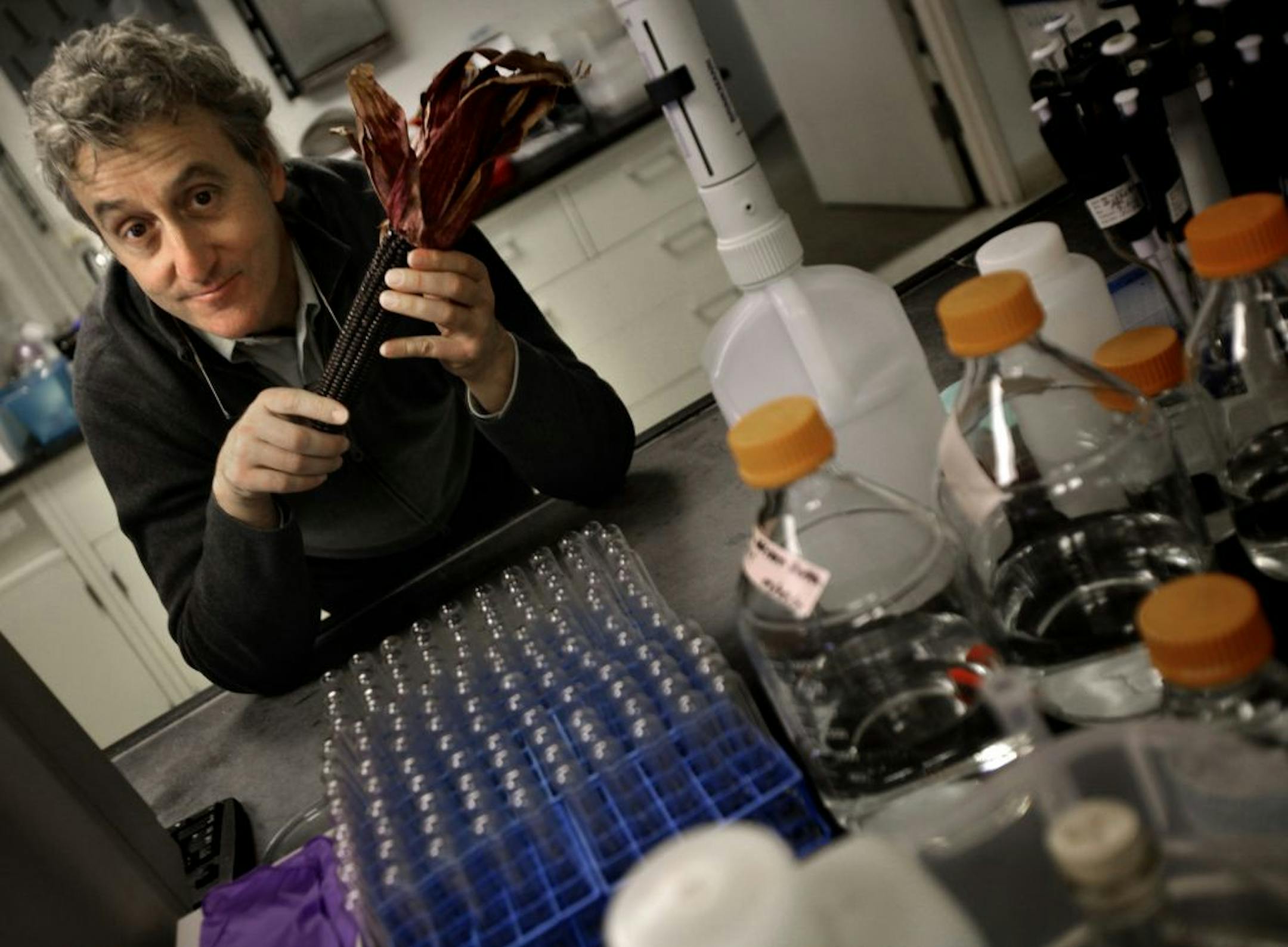 Bill Petrich of Suntana. Suntava is a AG biotech firm that takes red corn and turns into natural dyes that it sells to the food industry. (alternatives to Red Dye 40 and other artificial dyes).