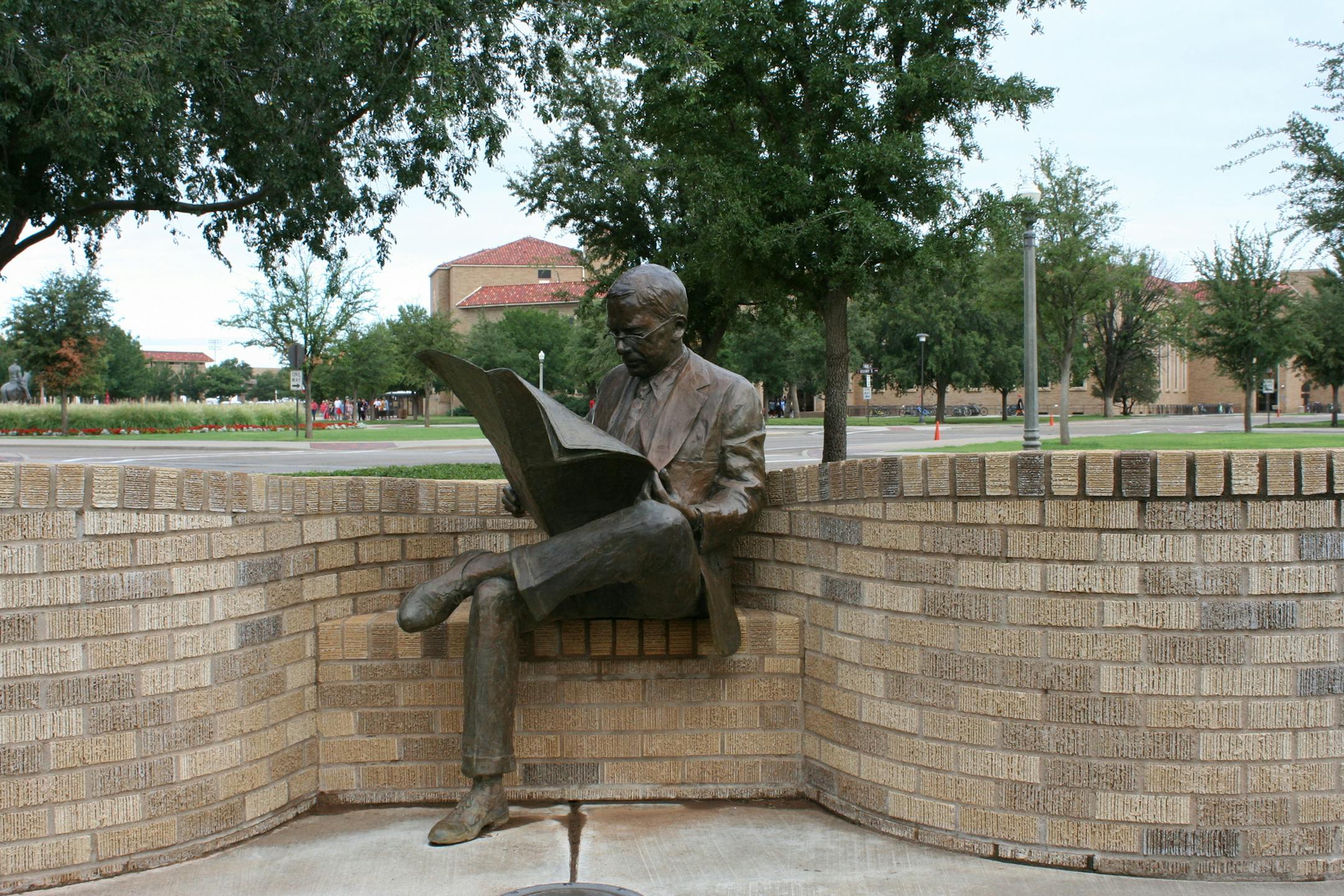 Texas Tech's impressive Public Art Collection, peppered across the campus, contains more than a hundred art pieces of sculptures and murals. (Mary Ann Anderson/TNS)