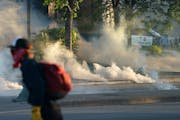 Tear gas was commonly used by Minneapolis police and other officers during protests in 2020 over the police killing of George Floyd. Minnesota researc
