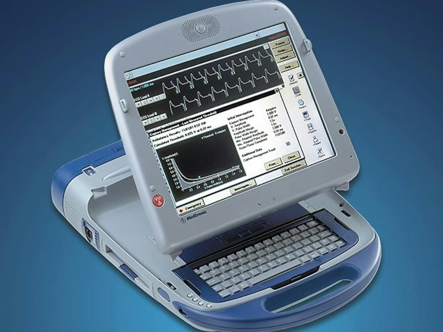 The Medtronic CareLink 2090 Programmer is a portable computer system used to program and manage cardiac devices in clinic and during implant. The device allows a doctor to set the exact parameters for when the defibrillator should send pulses or high-voltage shocks to the heart. It was among more than a dozen devices named in a March 2019 cybersecurity advisory.