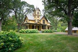 This historic Charles H. Burwell House is the first site in Minnetonka on the National Register of Historic Places.