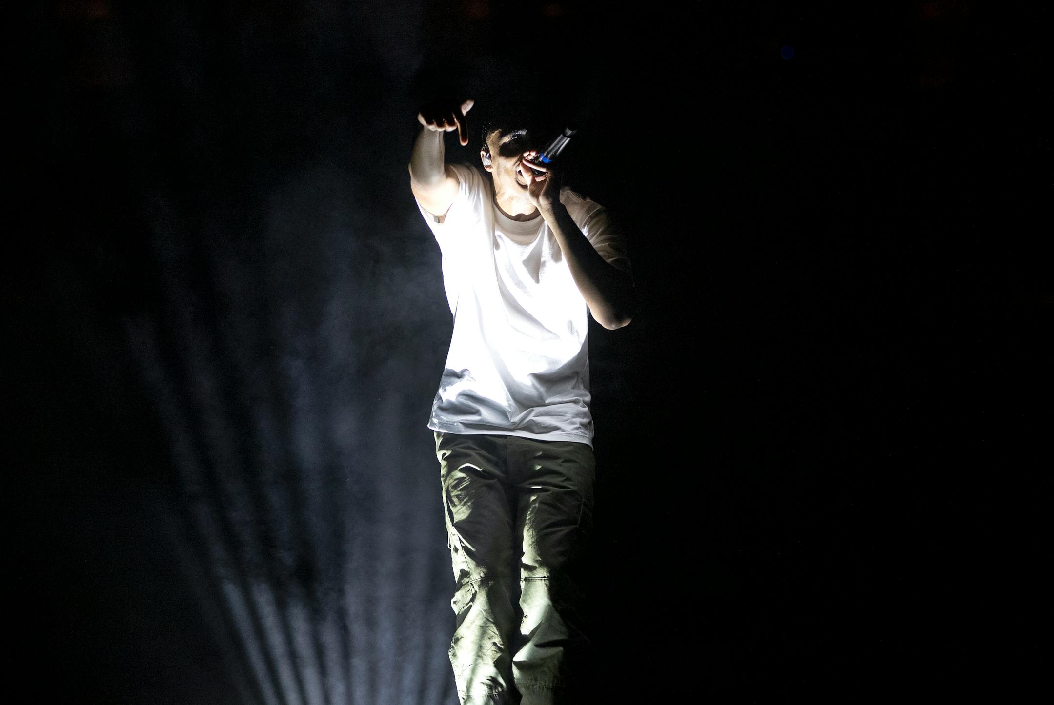 Vince Staples performs Sunday, Feb. 20, at Target Center in Minneapolis.