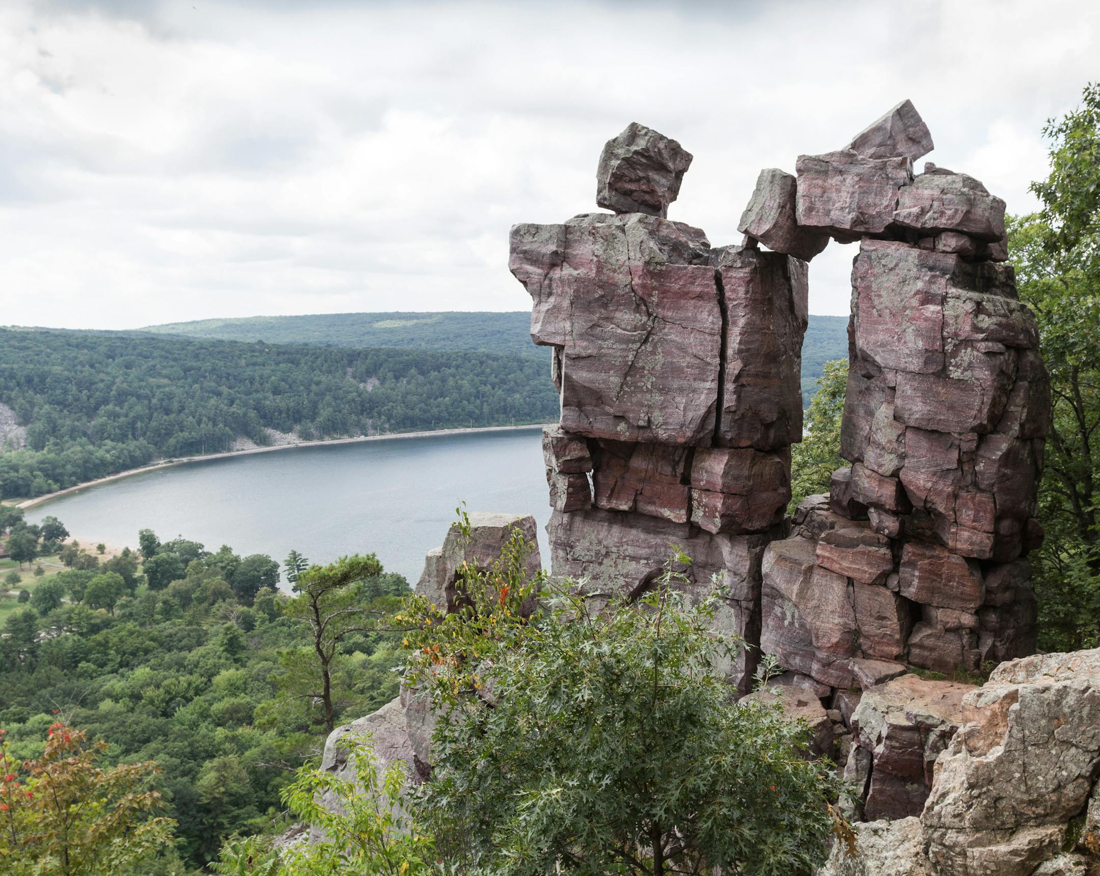 Devils Doorway at Devils Lake State Park, Wis. (Photo by Laura Dierbeck)