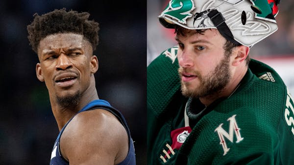 The Wolves and Wild seasons are just around the corner. Some pundits believe this will be Jimmy Butler's, left, last season as a Timberwolf. Butler ca