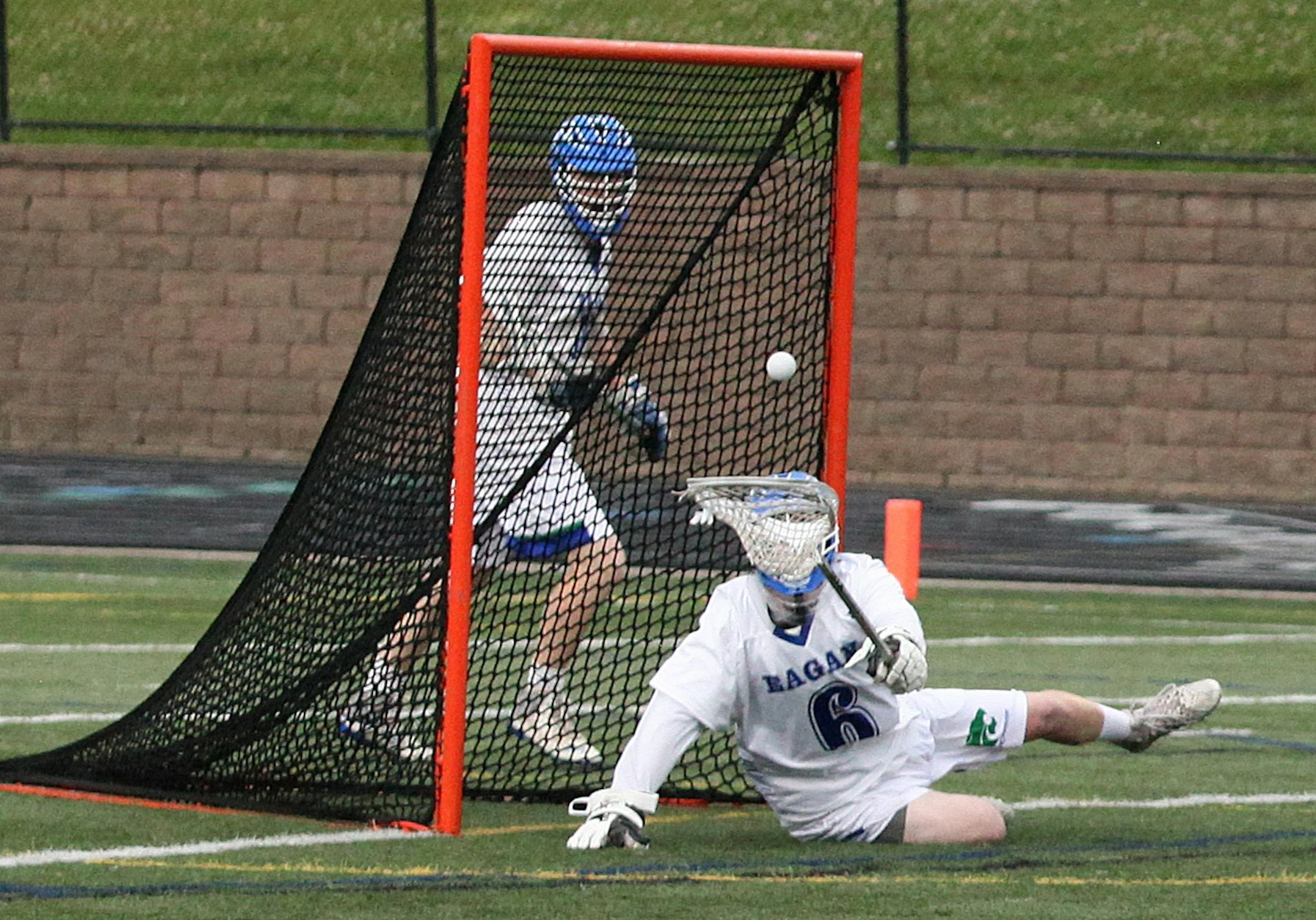 Eagan goalkeeper John Courington