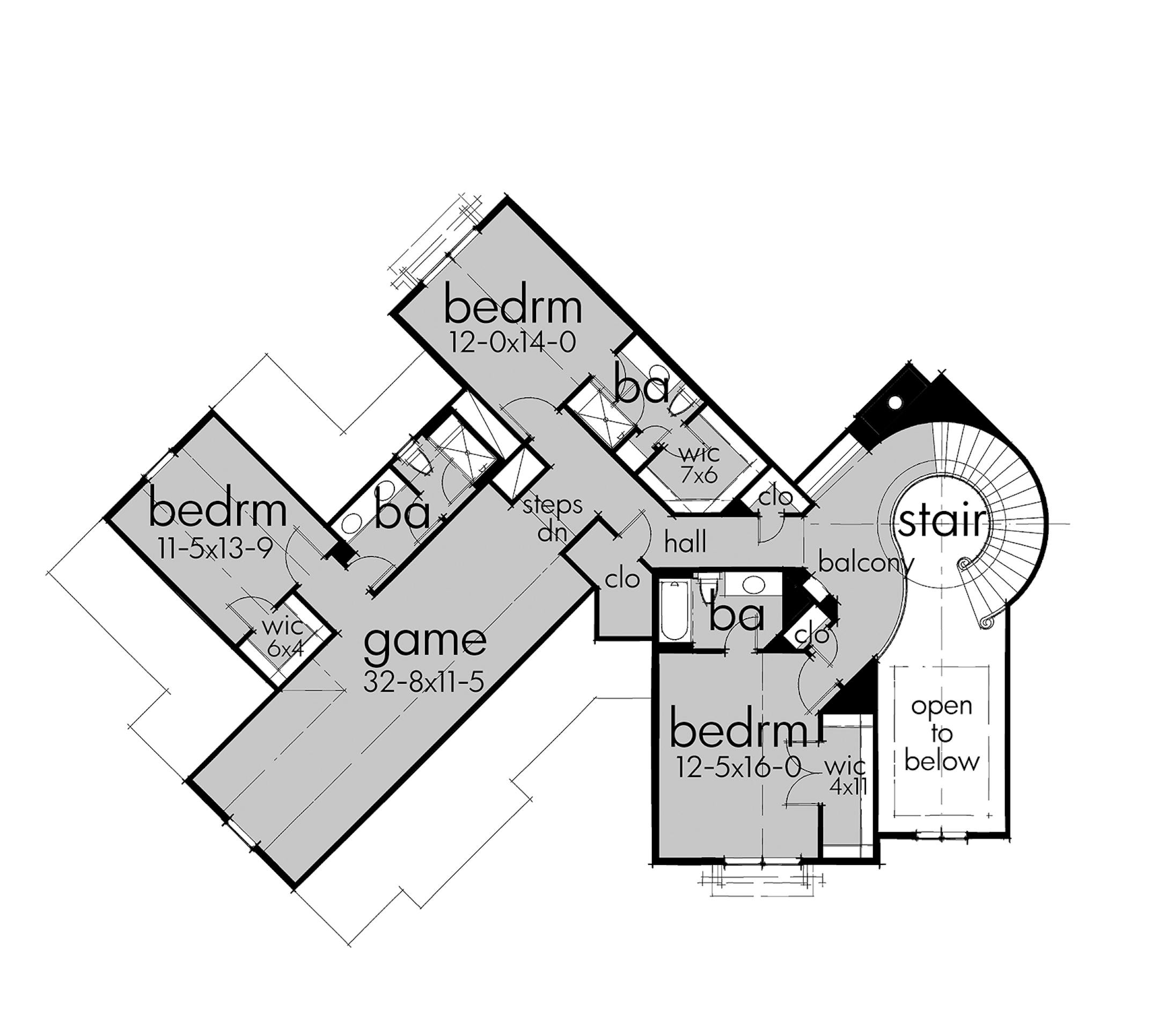 A new-fashioned farm house. PLAN080617