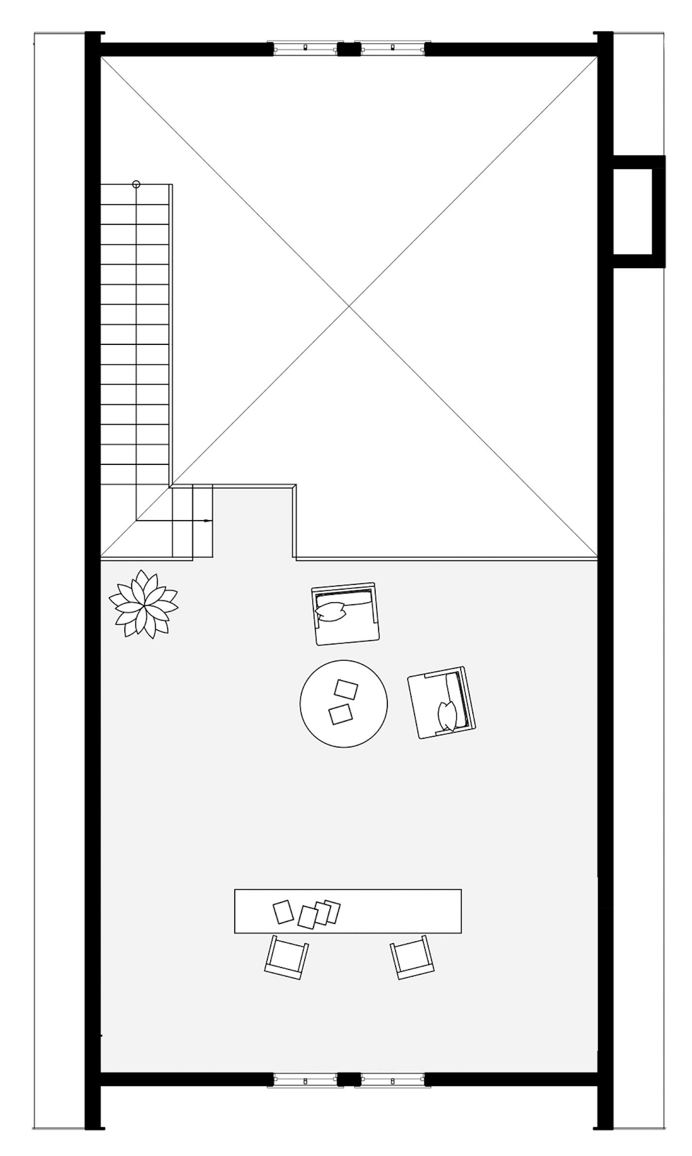 Traditional farmhouse with a modern vibe. plan091017