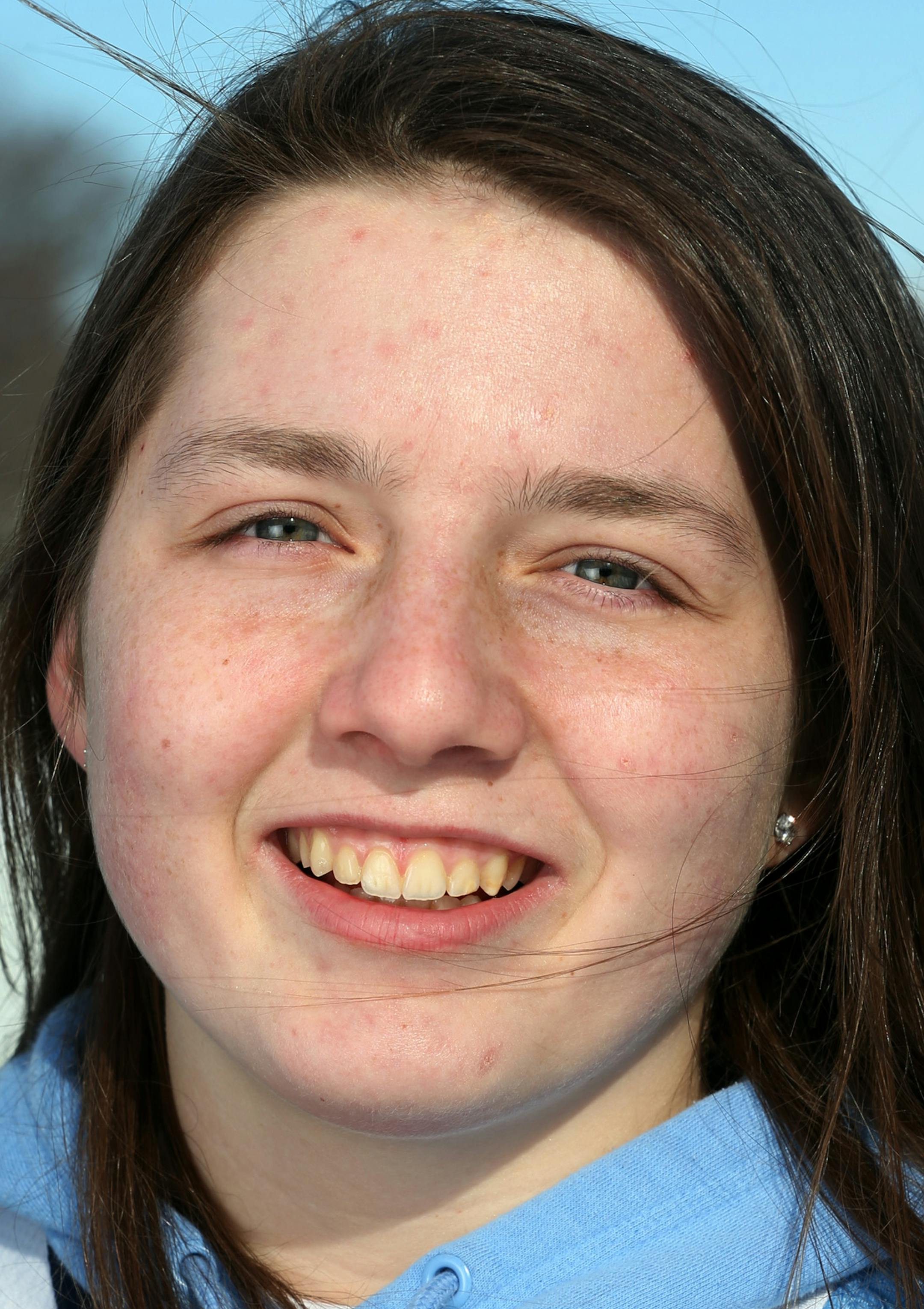 Portrait of Star Tribune All-Metro girls' hockey first team Emily Brown, jr., Blaine Sunday Feb 07 2016 in Minneapolis,MN. ] Jerry Holt/Jerry.Holt@Startribune.com