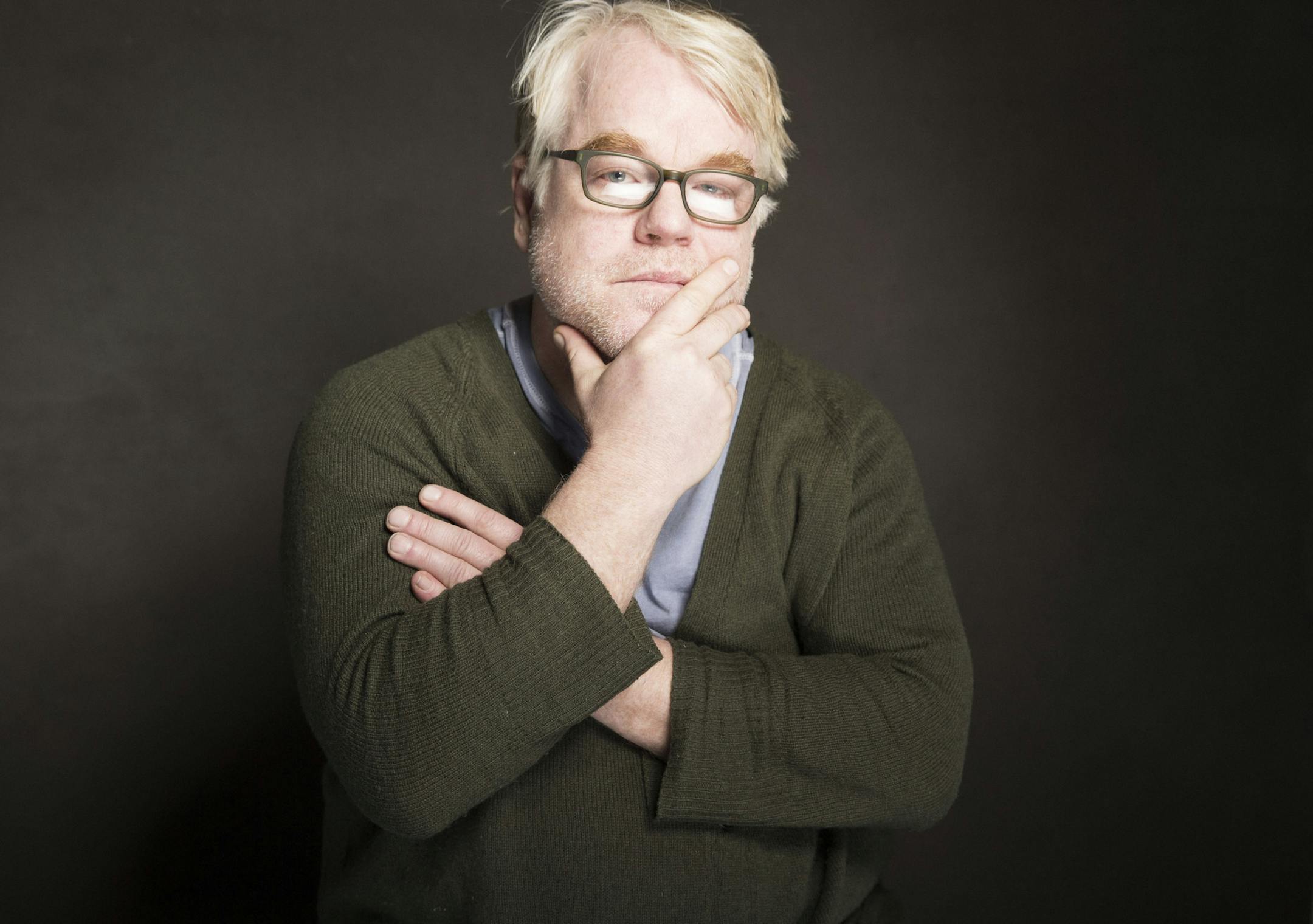 This photo taken Jan. 19, 2014, shows Phillip Seymour Hoffman posing for a portrait at The Collective and Gibson Lounge Powered by CEG, during the Sundance Film Festival, in Park City, Utah. Hoffman, who won the Oscar for best actor in 2006 for his portrayal of writer Truman Capote in "Capote", was found dead Sunday, Feb. 2, 2014, in his New York apartment. He was 46. (Photo by Victoria Will/Invision/AP)