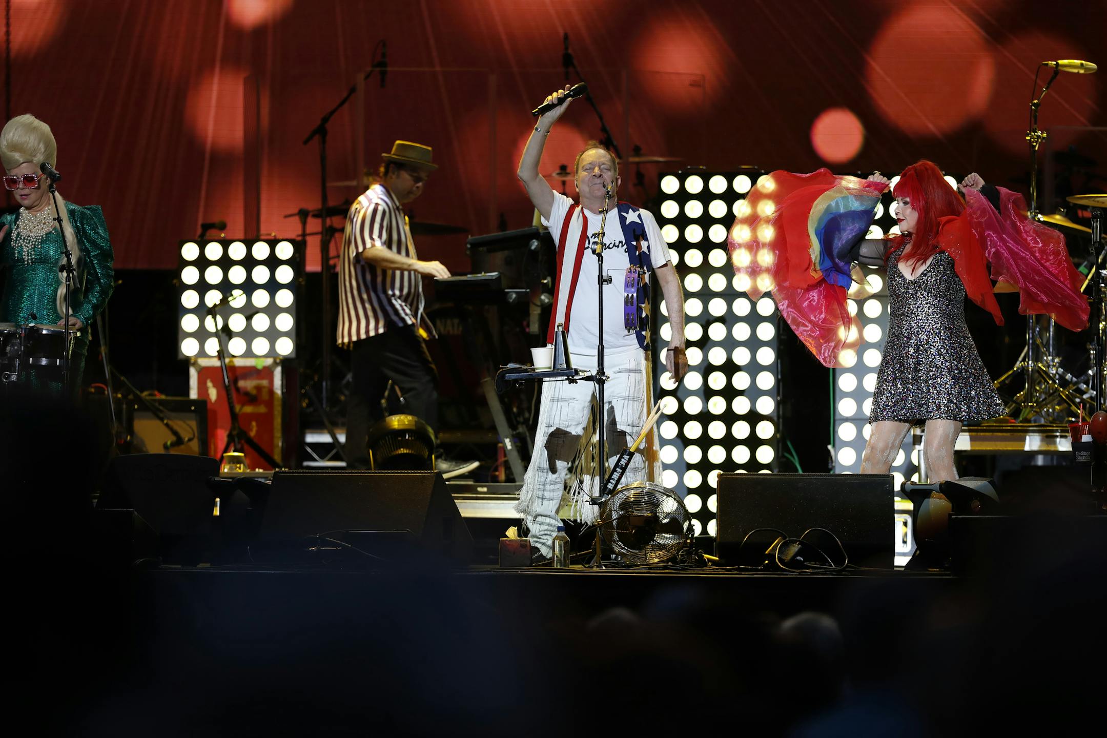 The B52's played before Culture Club.] Review of oldies rock show featuring Culture Club, B52s and Tom Bailey of Thompson Twins at State Fair 9/2/18Richard Tsong-Taatarii&#x2022;Richard.Tsong-Taatarii@startribune.com