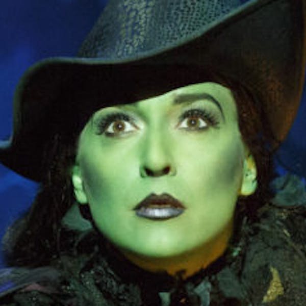 Jessica Vosk as Elphaba in "Wicked."
Photo by Joan Marcus