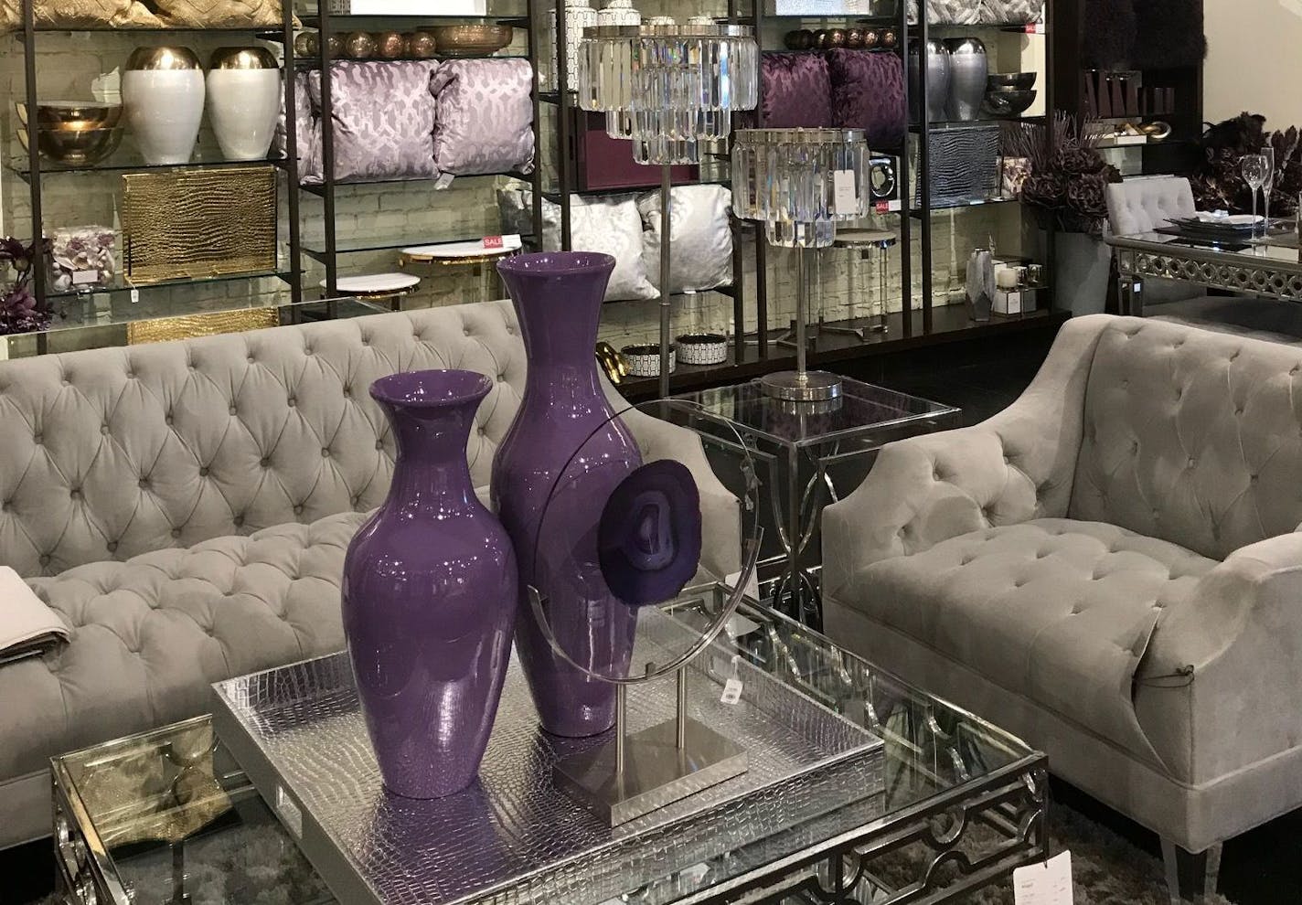 Z Gallerie home furnishings store just opened in Edna's Galleria.