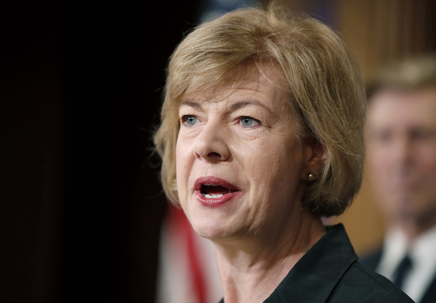 Sen. Tammy Baldwin, D-Wis., was one of the authors of the RAISE Family Caregivers Act. (AP Photo/Alex Brandon, File)