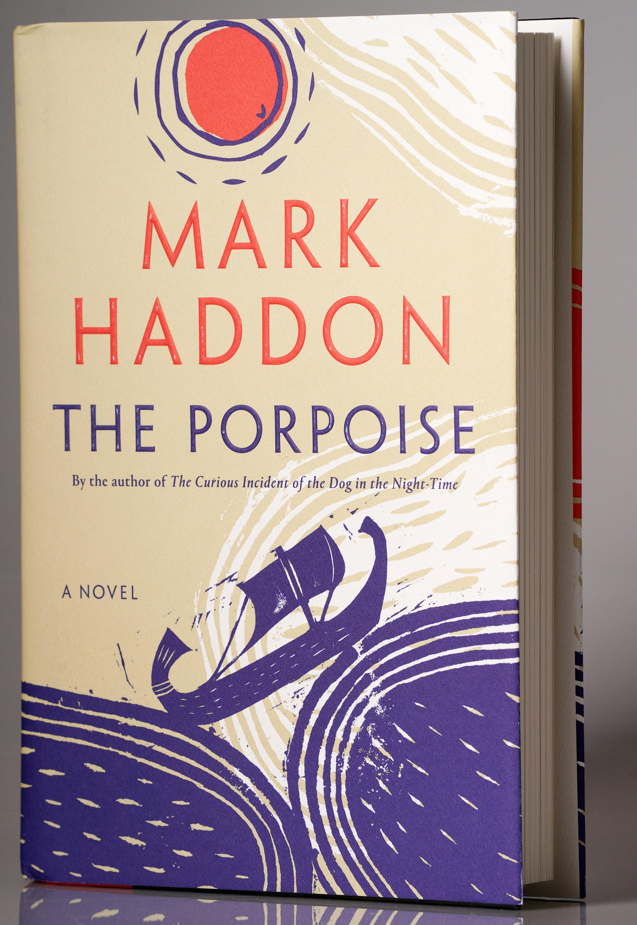 The Porpoise by Mark Haddon. ] ANTHONY SOUFFLE • anthony.souffle@startribune.com Books for the newspaper's Holiday Books Guide photographed in the Star Tribune photo studio Thursday, Nov. 7, 2019 in Minneapolis.
