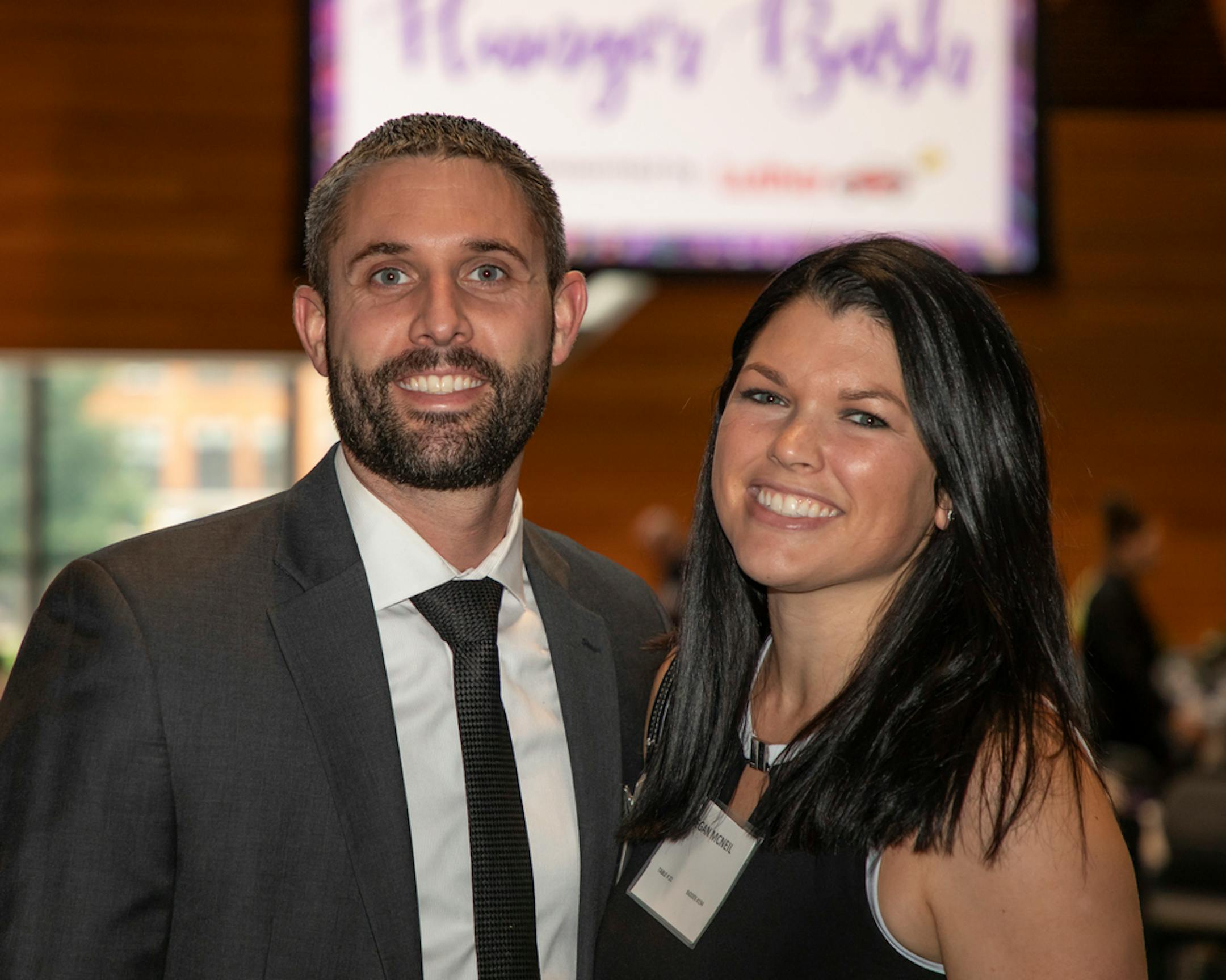Adam & Megan McNeil at the 2019 Hunger Bash.