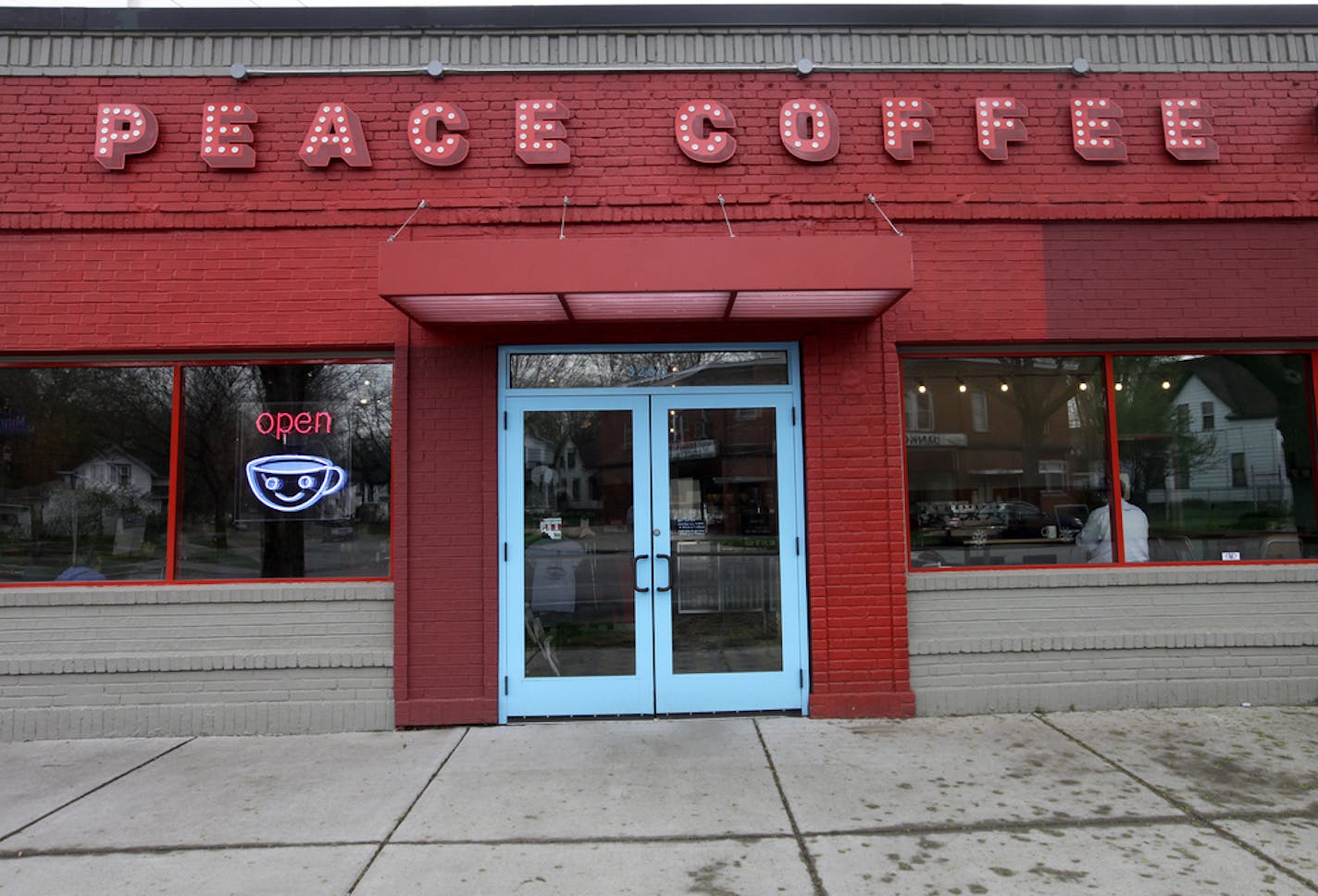 Peace Coffee on Minnehaha Av. in south Minneapolis.