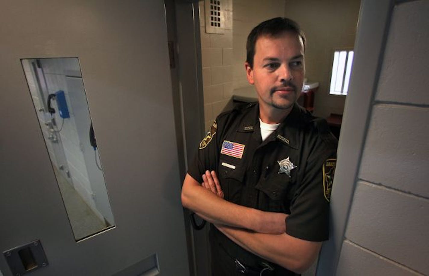 Deputy Joe Engesser works in the Dakota County Jail but is also a cartoonist who focuses on the humorous side of jail. Engesser has been published in such magazines as The Saturday Evening Post.