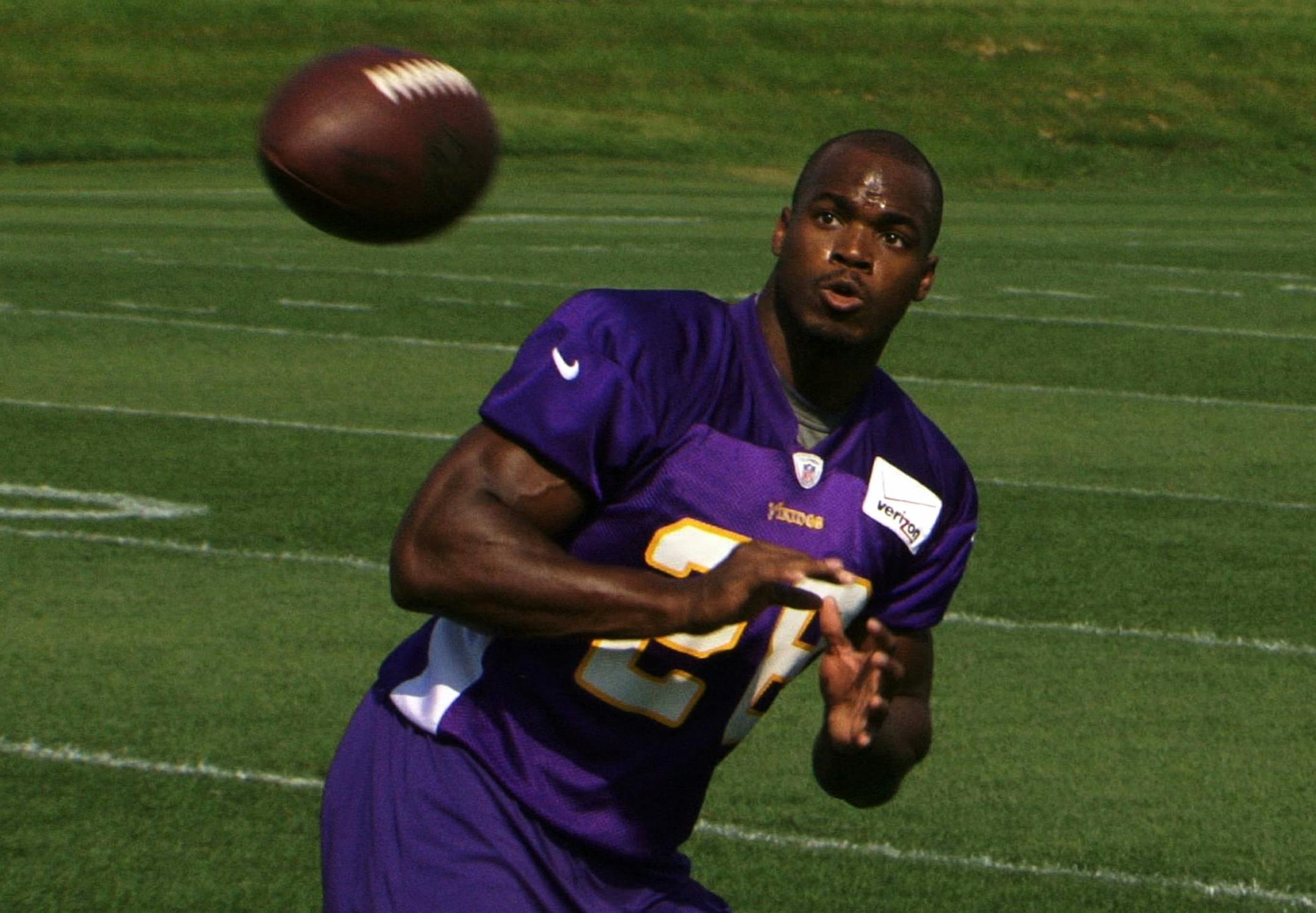 Adrian Peterson's goal during rehab from reconstructive knee surgery was to be ready for the regular-season opener against Jacksonville. He says he's ready, but the Vikings will wait until game day to decide whether he will play.