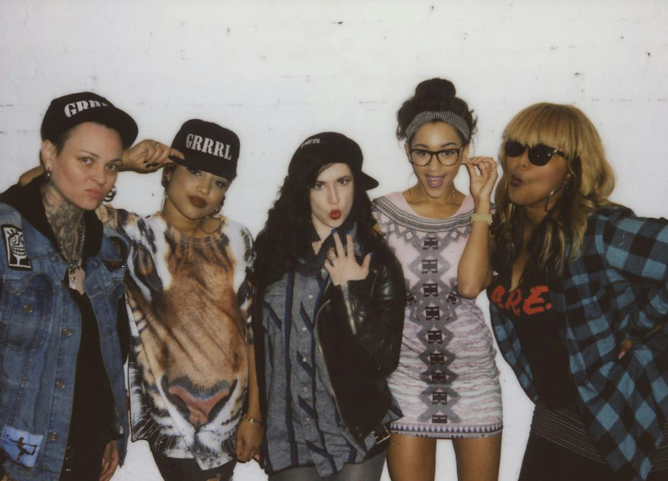 GRRRL PRTY press photo, by Serene Supreme.