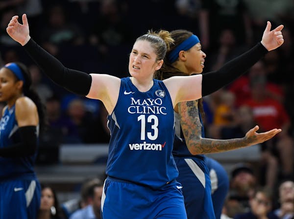 Lindsay Whalen stirred up the home crowd during a 2018 game at Target Center.