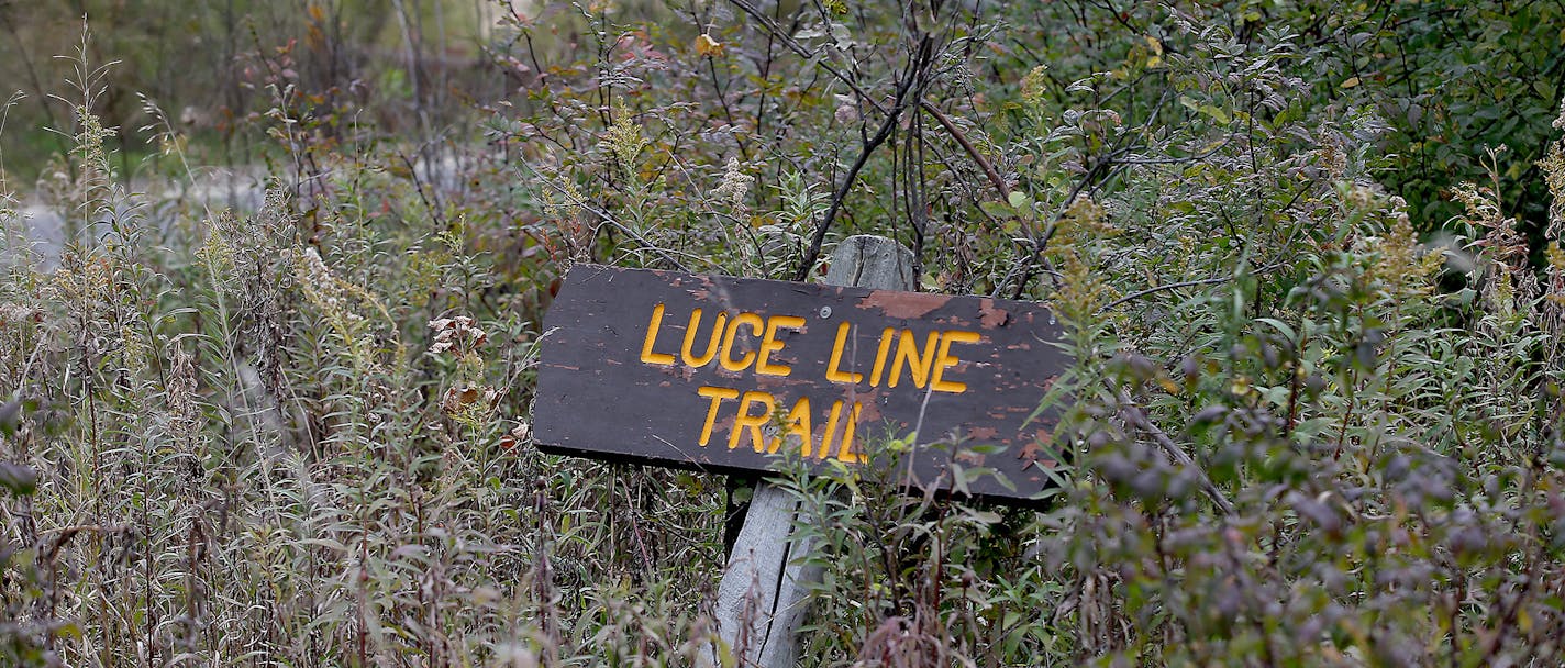 A view of part of the upgraded Luce Line Trail which has now been paved between Hutchinson and Winsted and some parts overlook the Crow River, Tuesday, October 6, 2015 in Hutchinson, MN. ] (ELIZABETH FLORES/STAR TRIBUNE) ELIZABETH FLORES &#x2022; eflores@startribune.com