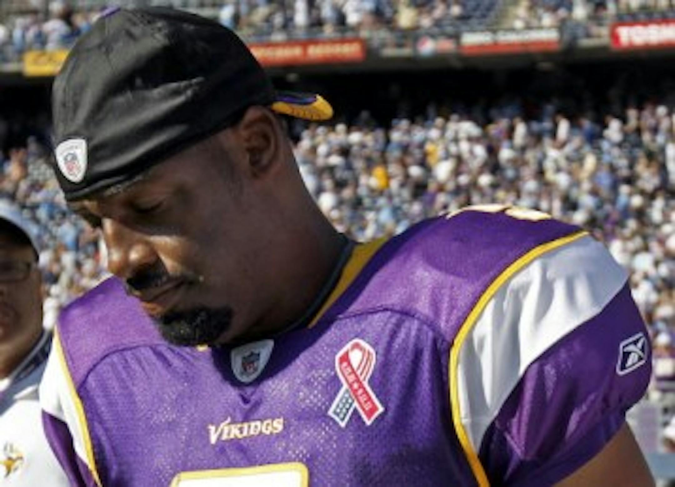 Vikings quarterback Donovan McNabb
