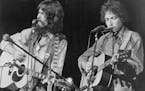 Just released 1970 Bob Dylan album features his sessions with George Harrison