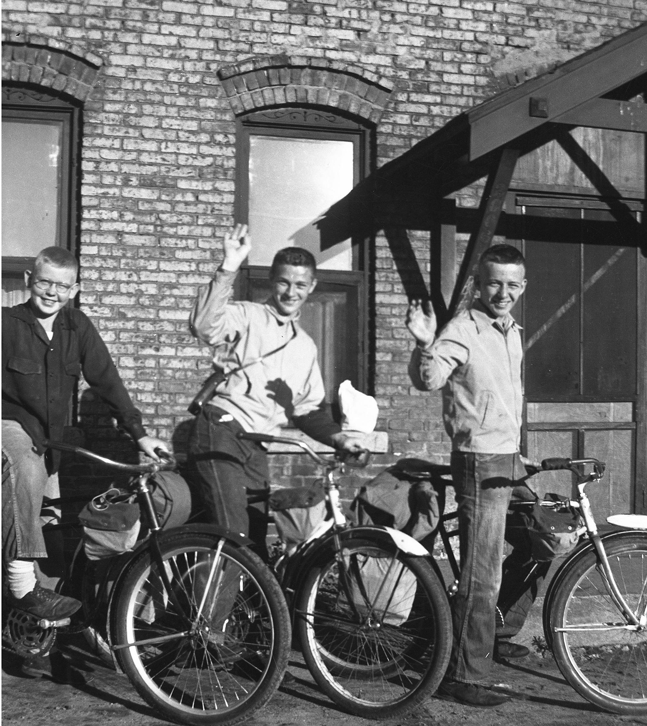 Arland Olafson, Dick Thorud and Bill Englund began their trip on June 28, 1951.