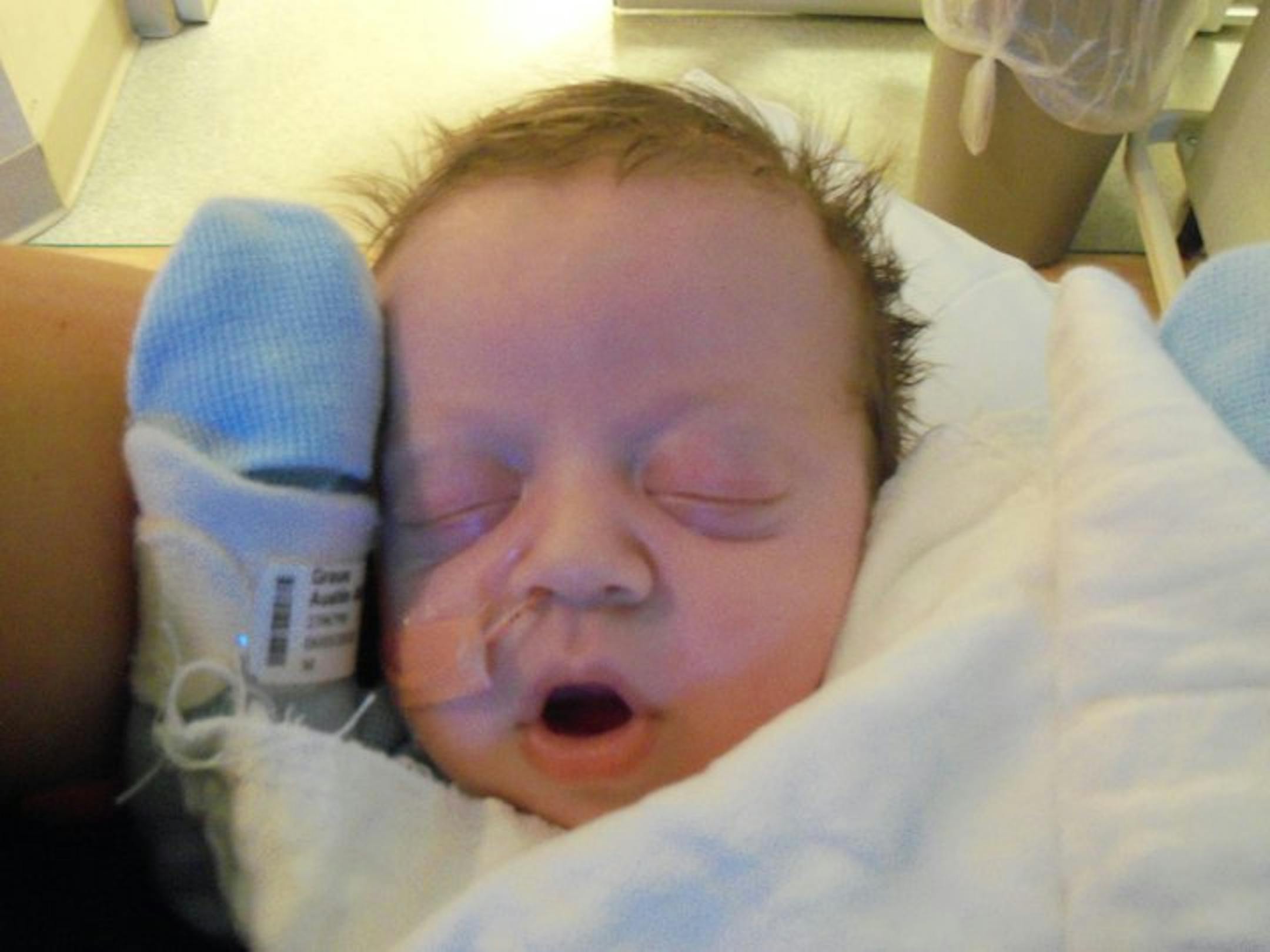 Austin Graue, of Northfield, Minnesota, was born in August 2010.