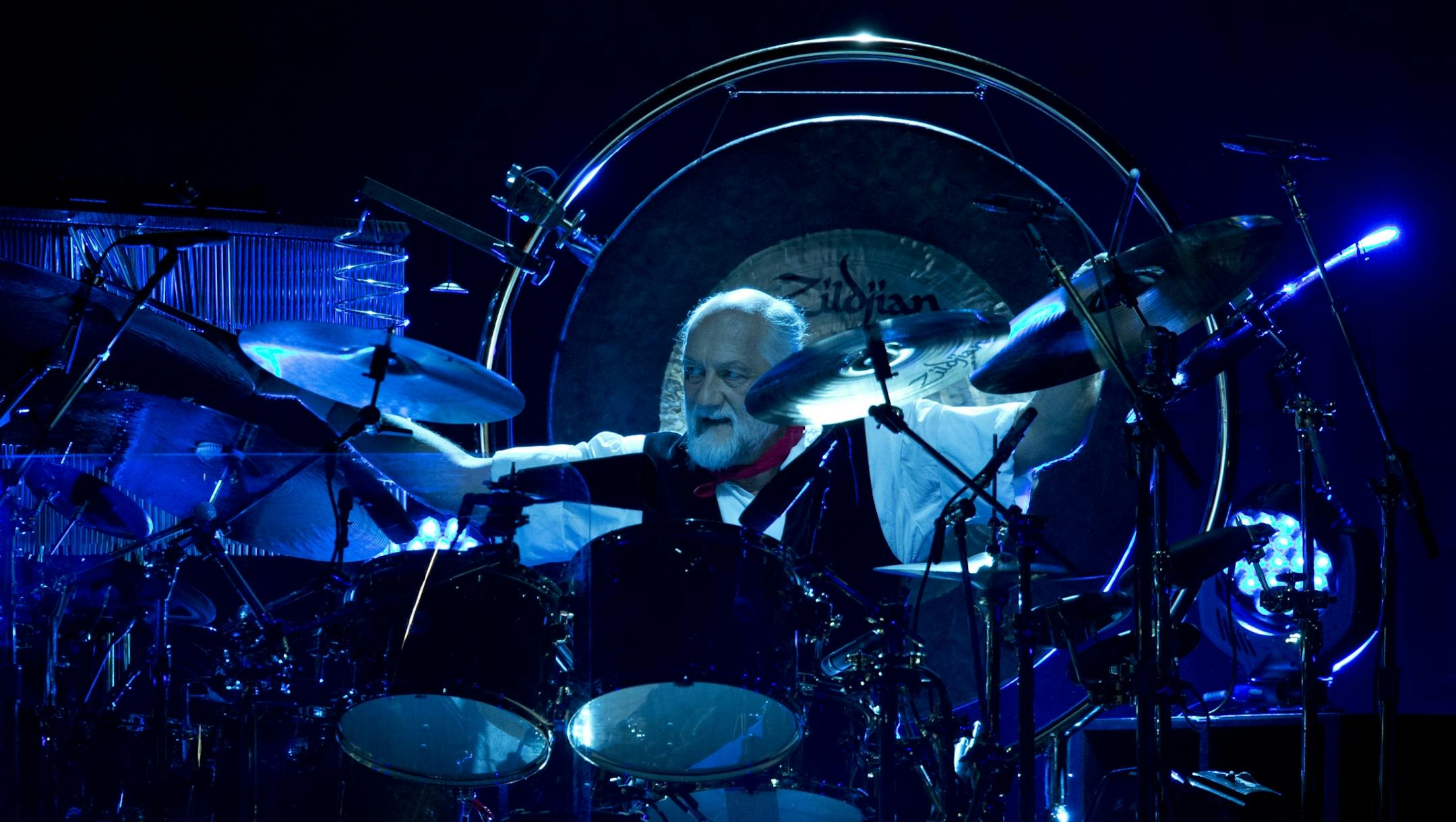 Fleetwood Mac stopped by Xcel Energy Center in St. Paul with their Fleetwood Mac Live 2013 tour Sunday night, April 28, 2013. The only original member of the band, co-founder Mick Fleetwood during the band's second song, The Chain.