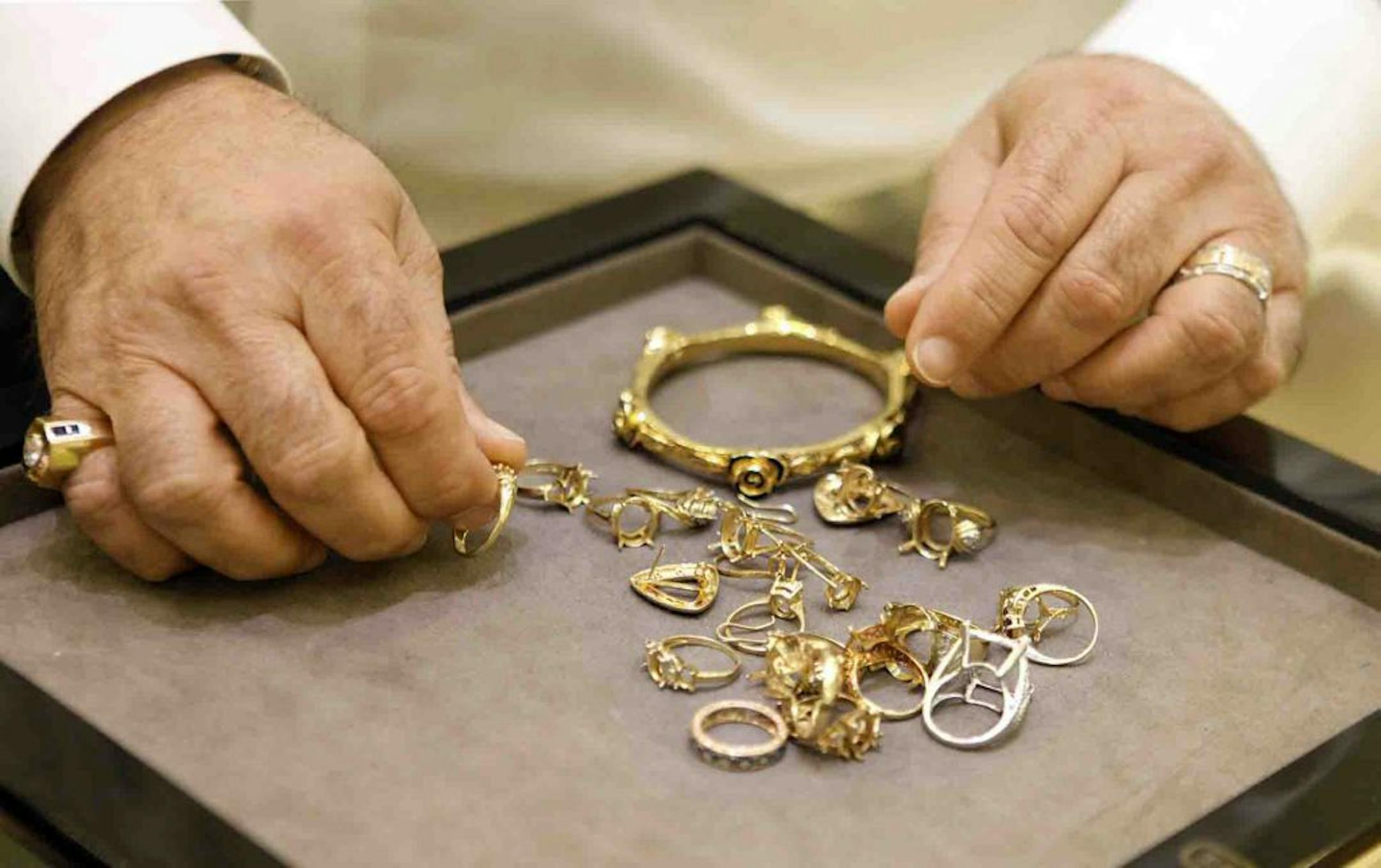 Jewelers are getting more requests from customers to buy used pieces. Some sellers are in dire straights, but others just want to cash in.