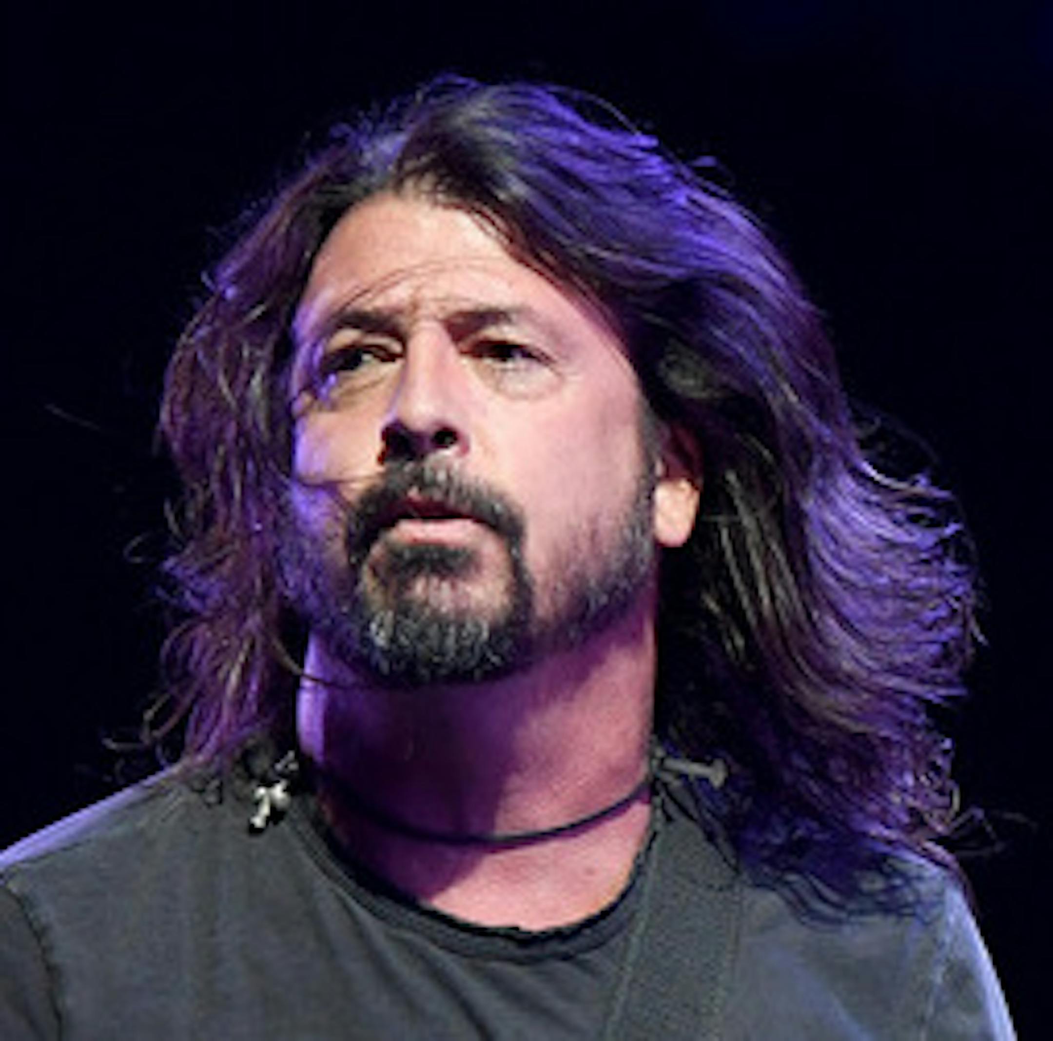 Frontman Dave Grohl of Foo Fighters performs at the Intersect music festival at the Las Vegas Festival Grounds on December 7, 2019 in Las Vegas. (Ethan Miller/Getty Images/TNS) ORG XMIT: 775440835
