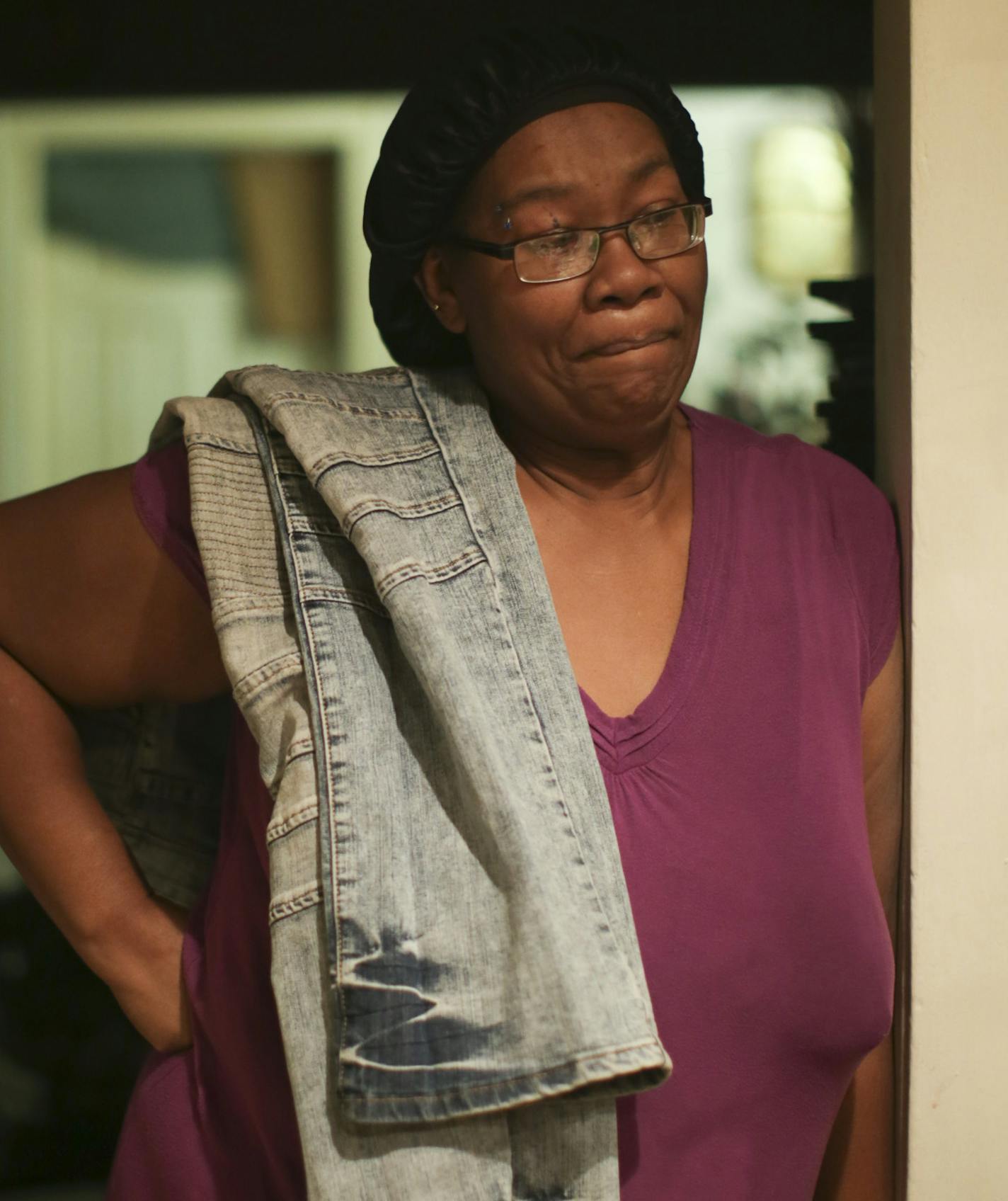 Mary Broadus talked about her granddaughter, Kendrea, in the kitchen of her Minneapolis home Monday evening. ] JEFF WHEELER &#x201a;&#xc4;&#xa2; jeff.wheeler@startribune.com A six year-old girl who died Saturday night at a foster home in Brooklyn Park was found with a jump rope around her neck, according to police. Kendrea Johnson, 6, was found unconscious in her bedroom and her family wants answers about the circumstances surrounding her death.