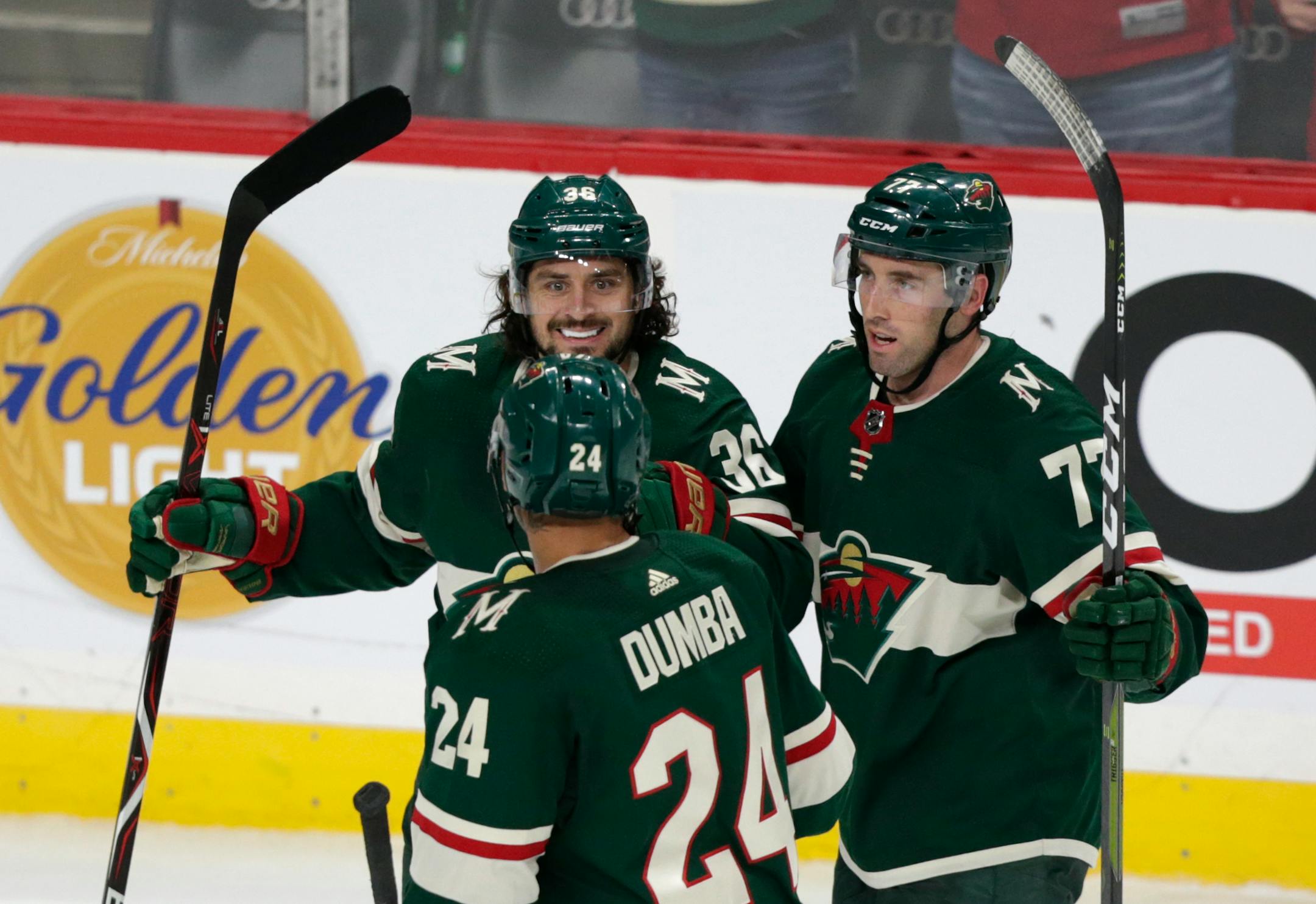 Wild right wing Mats Zuccarello (36)
