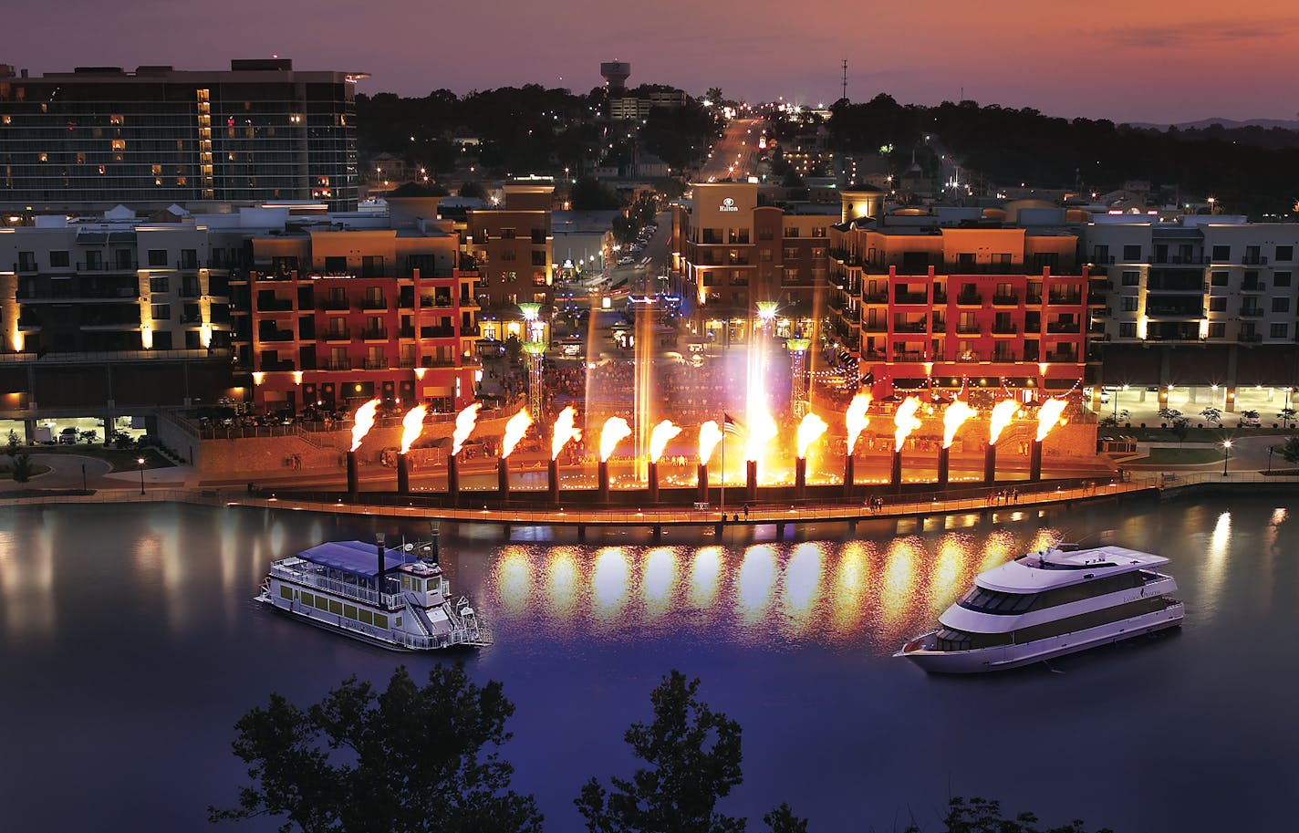 Branson Landing.