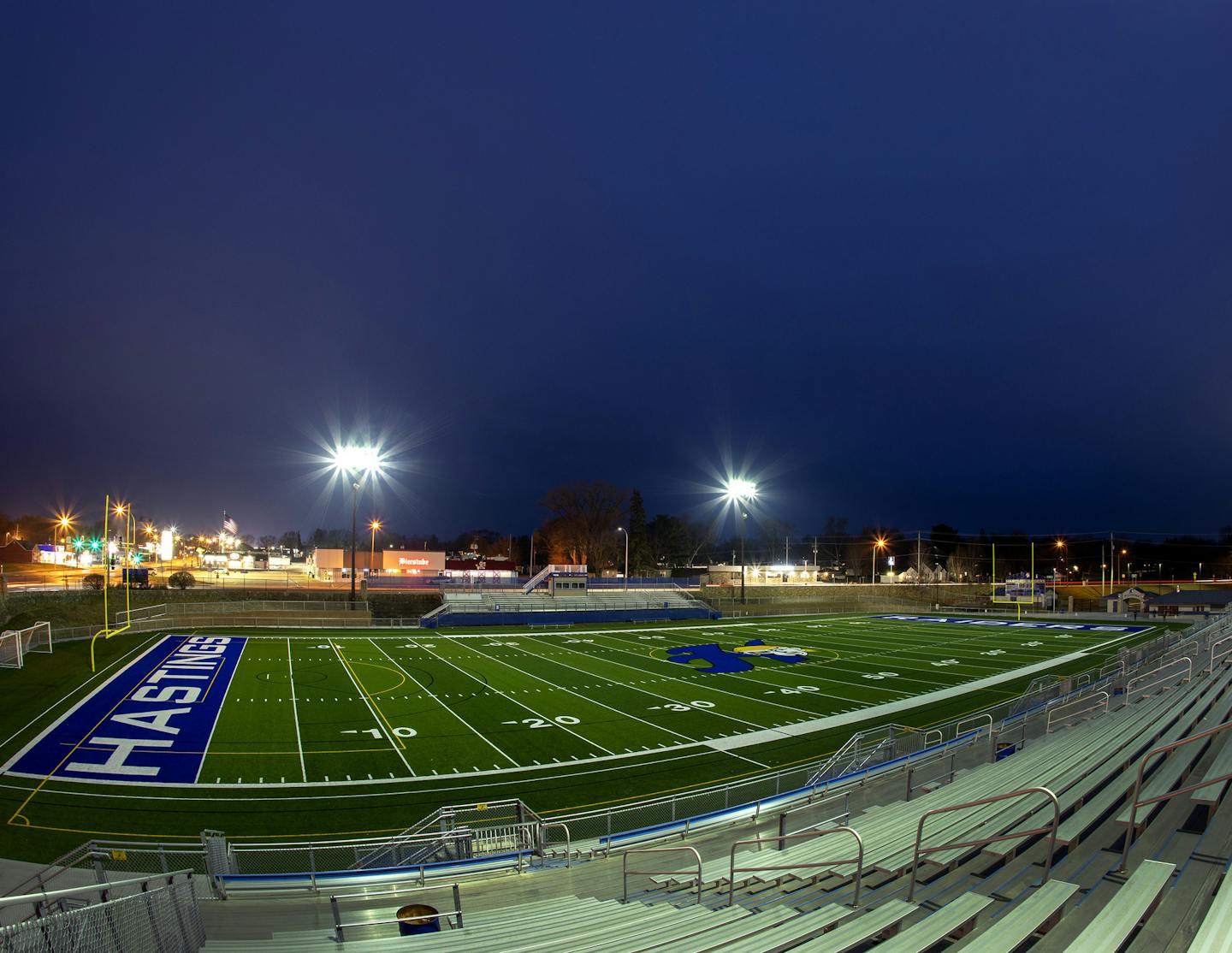 Hastings&#x2019; Todd Field is empty now. As for this fall, if the Raiders play, it&#x2019;s uncertain how those game nights will look: Will there be any fans? Will rosters be smaller because fewer players try out? Will there be pregame coronavirus testing?