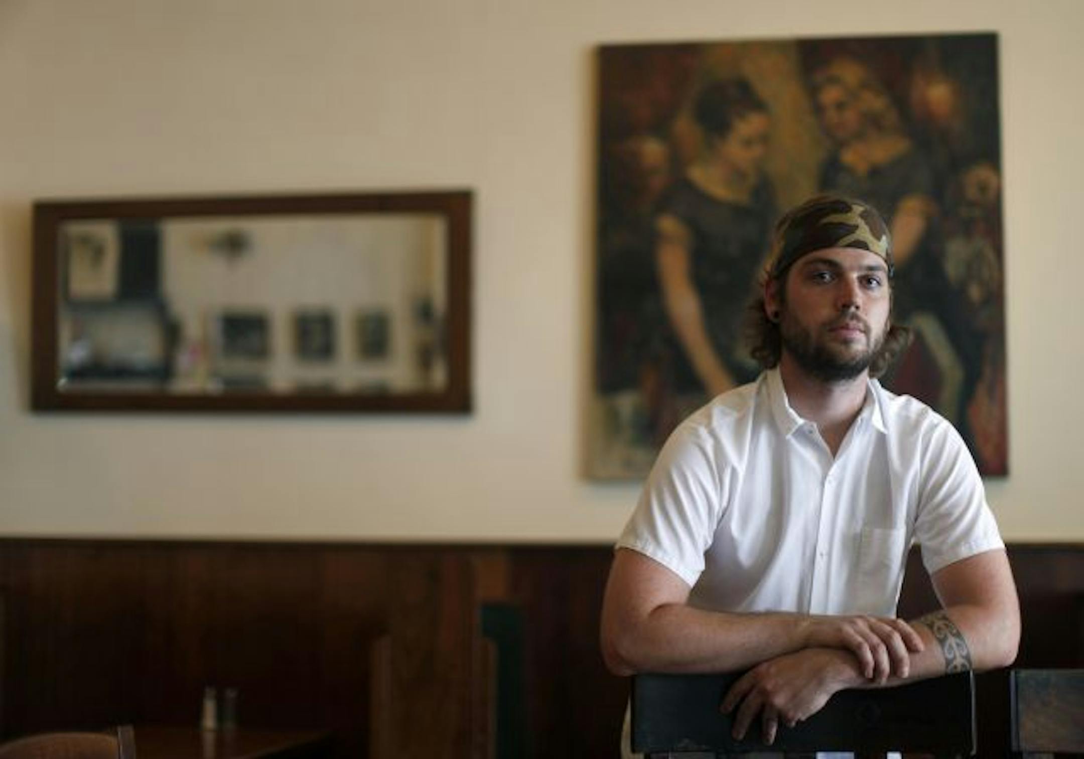 Chef Ben Pichler of Grand Cafe.