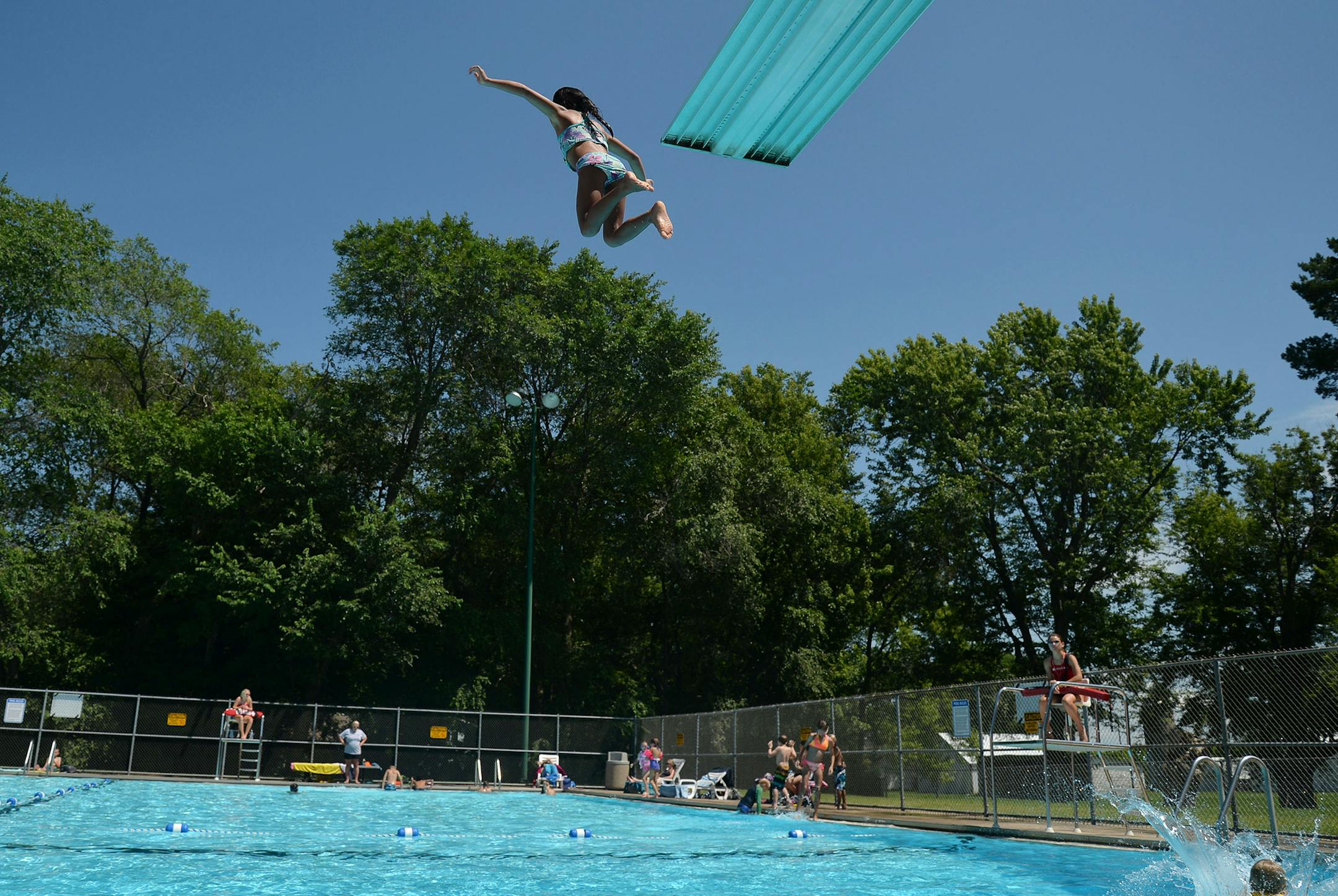 Farmington is facing a tight budget, so the city is looking at keeping the pool open despite earlier plans to replace it with a splash pad.