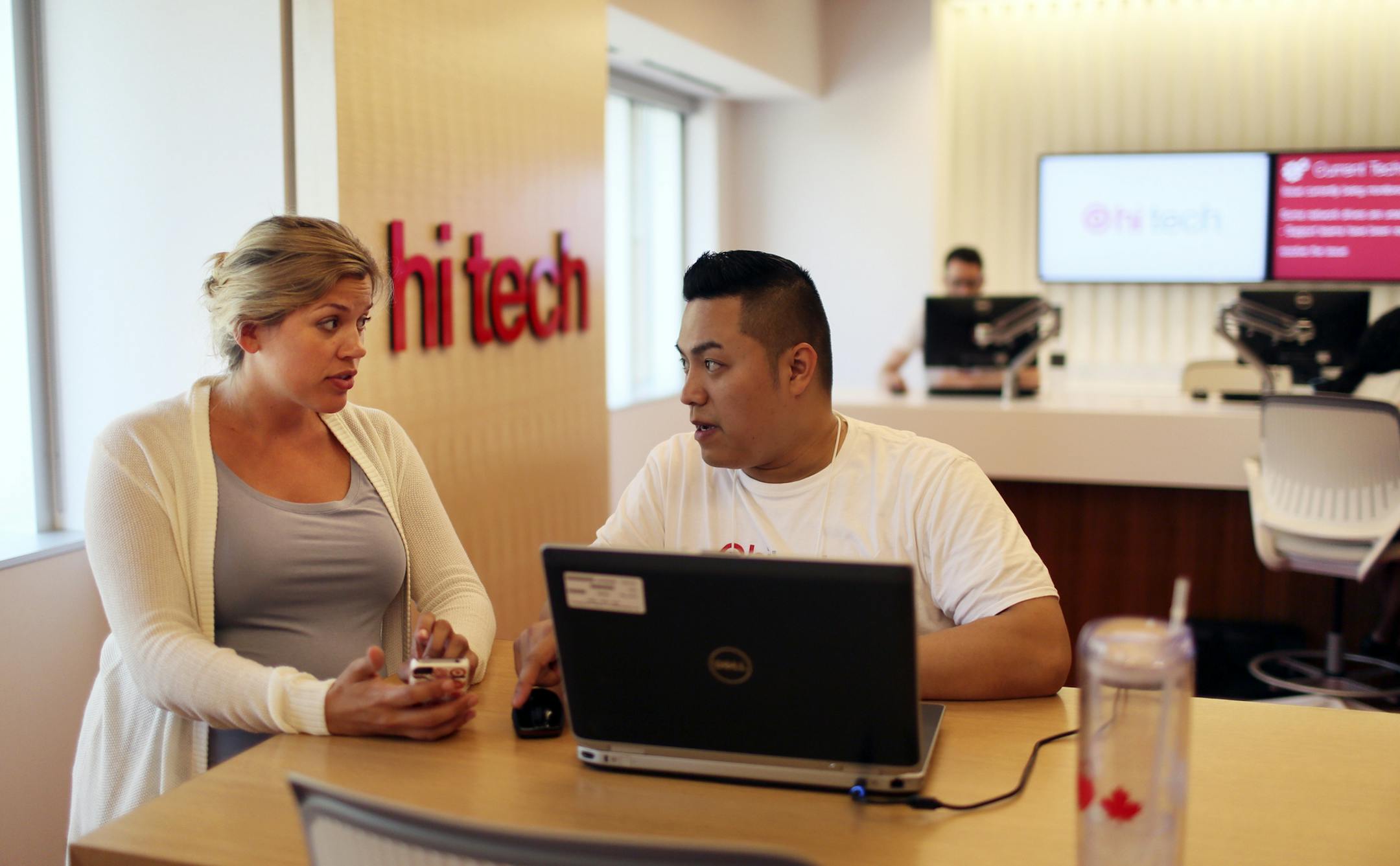 The Target Hi-Tech area is an internal Genius Bar where employees receive face to face IT support and was seen Thursday, July 18, 2013, in Minneapolis, MN.](DAVID JOLES/STARTRIBUNE) djoles@startribune.com Thursday, July 18, 2013, in Minneapolis, MN.Target may have opened a tech office in San Francisco but it will need to do a lot more to create a culture of innovation throughout the entire company. To this end, Target has created a special office at Minneapolis headquarters to speed technology t