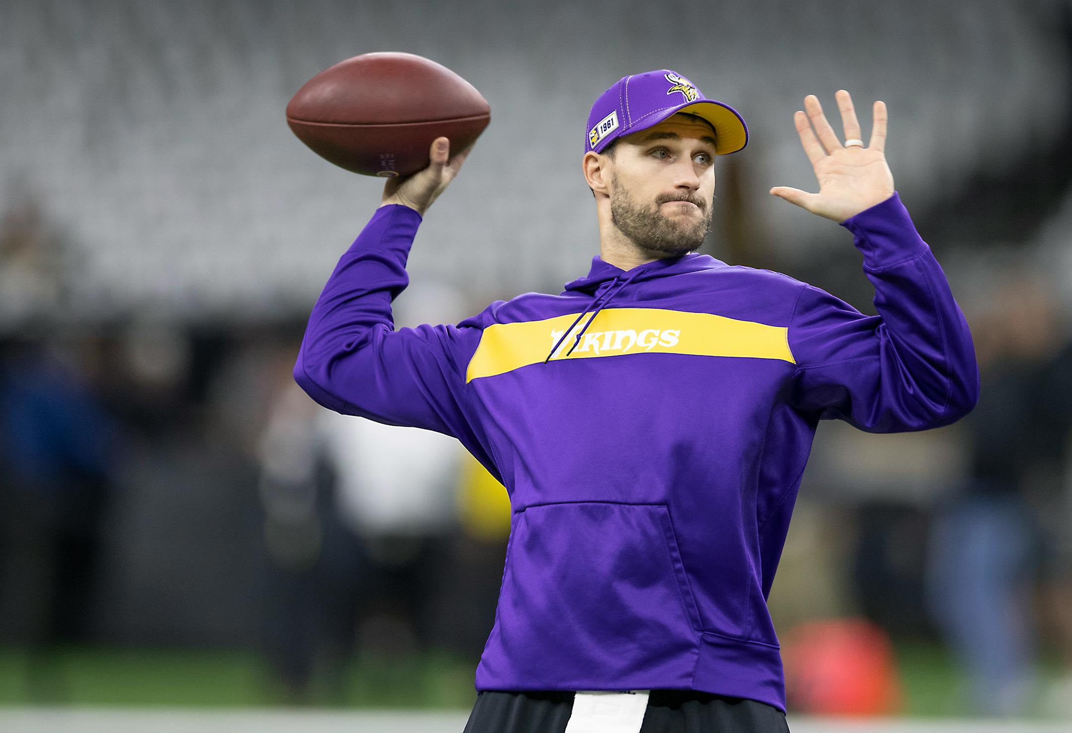 Vikings quarterback Kirk Cousins