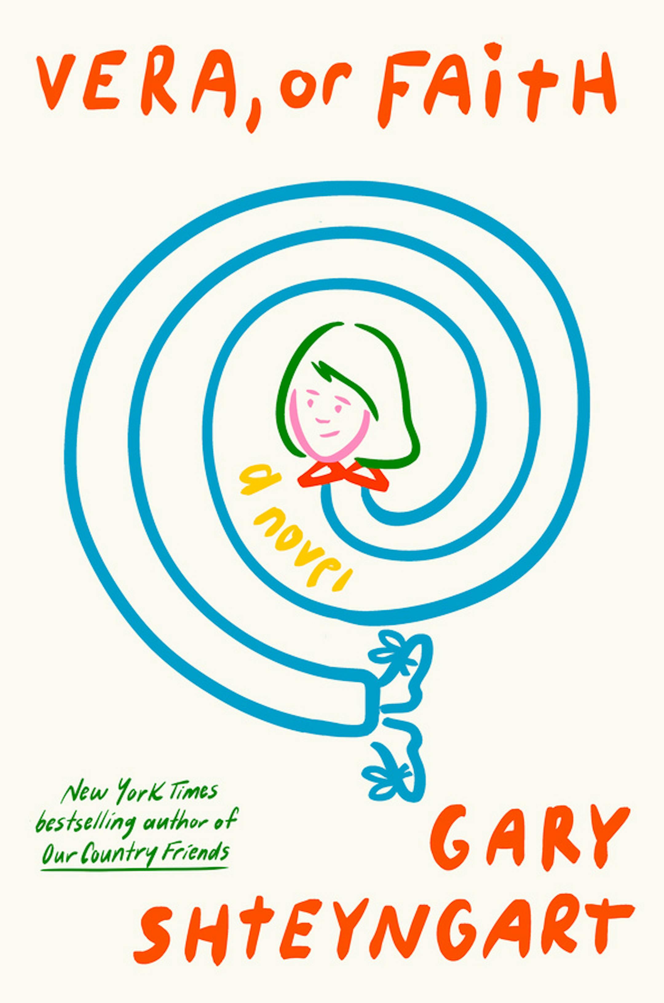 cover of Vera, or Faith is a cartoon of a woman in a maze