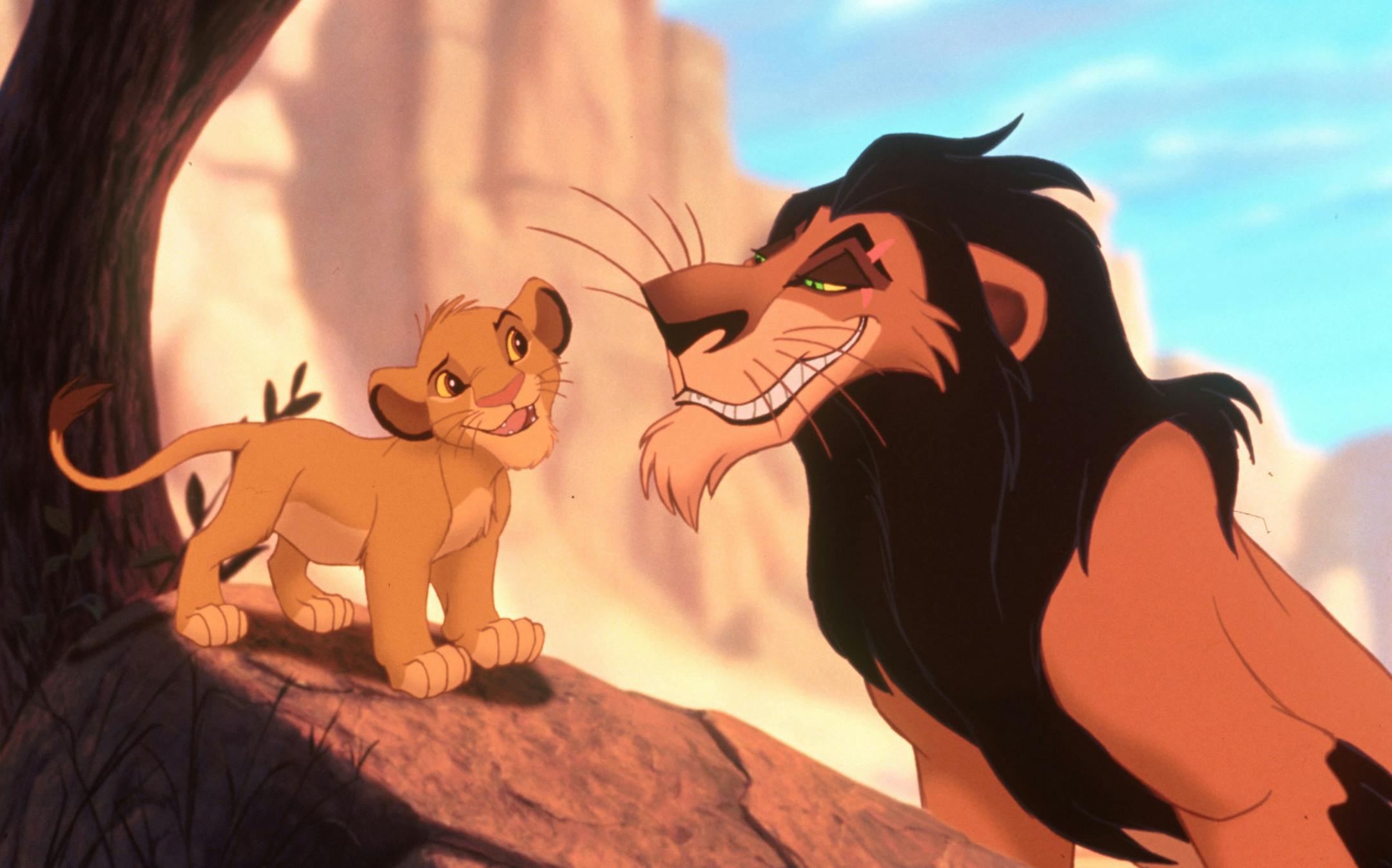 Disney's "THE LION KING" the movie handout slide