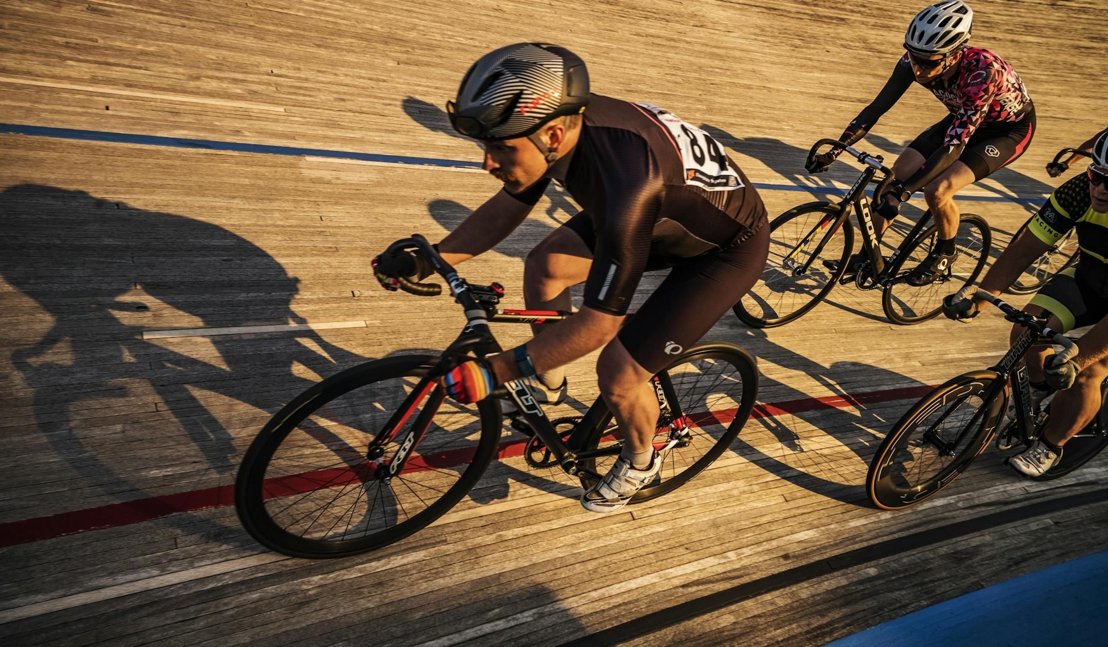 Bike racers circled the National Sports Center velodrome in Blaine in August 2019. Studies have shown that endurance exercise reshapes the heart, but in some cases that can lead to minor swelling or scarring.