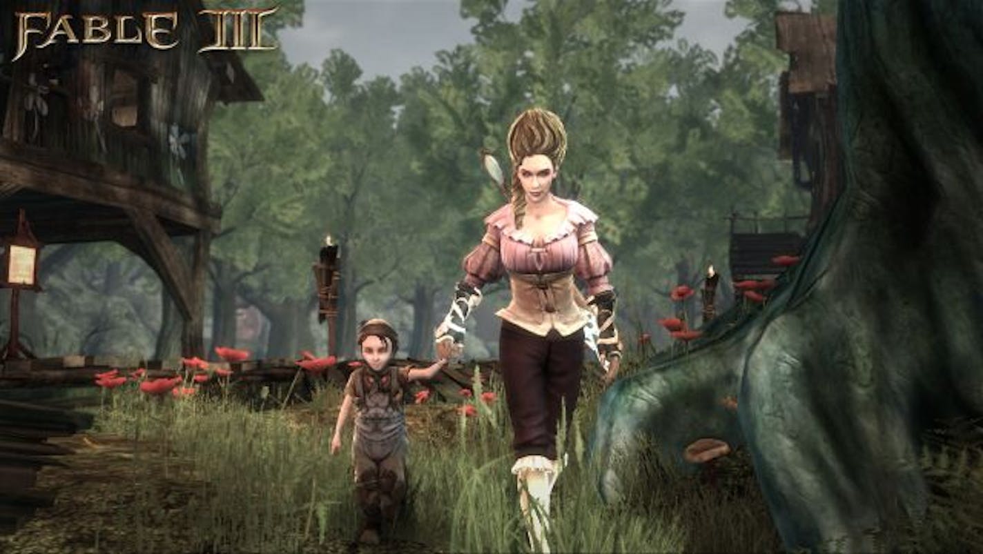 In this video game image released by Lionhead Studios, a scene is shown from "Fable III."